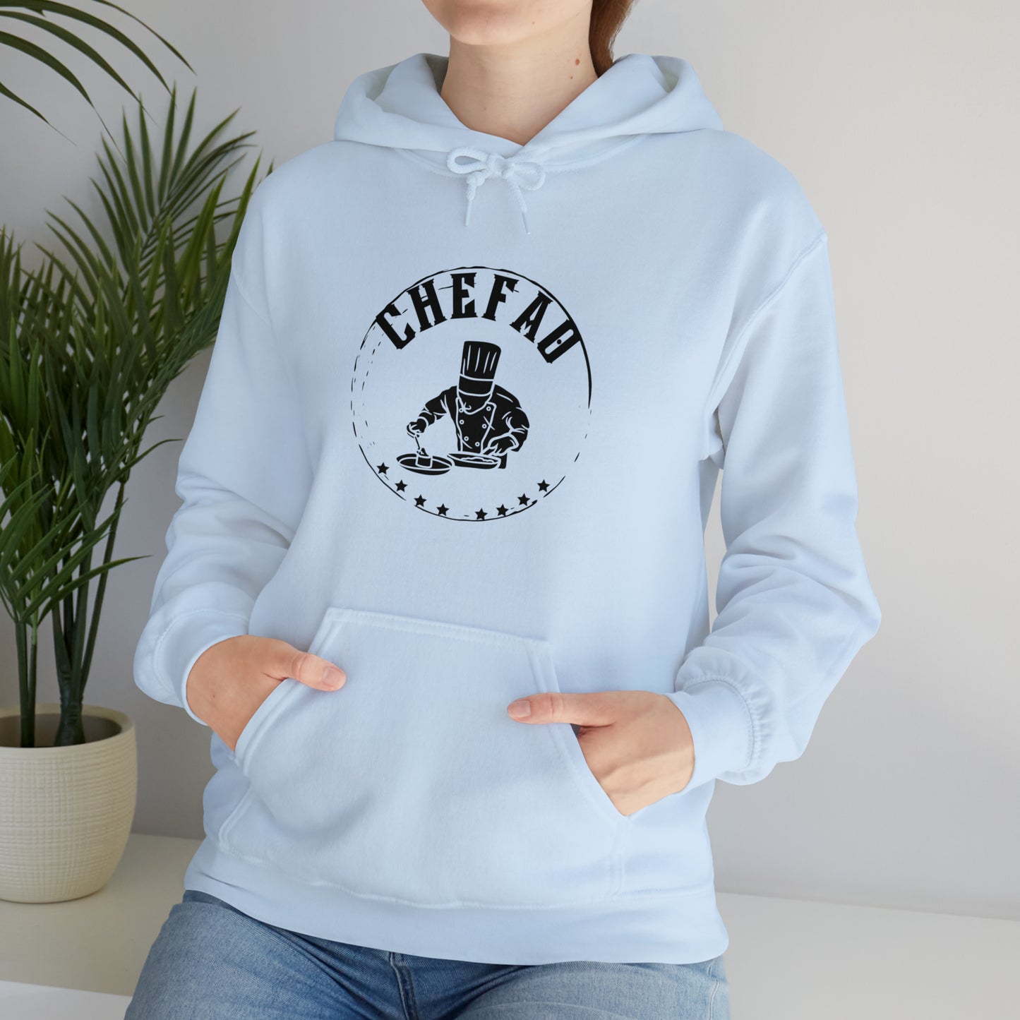 Chefao Chef I, Unisex Heavy Blend Hooded Sweatshirt