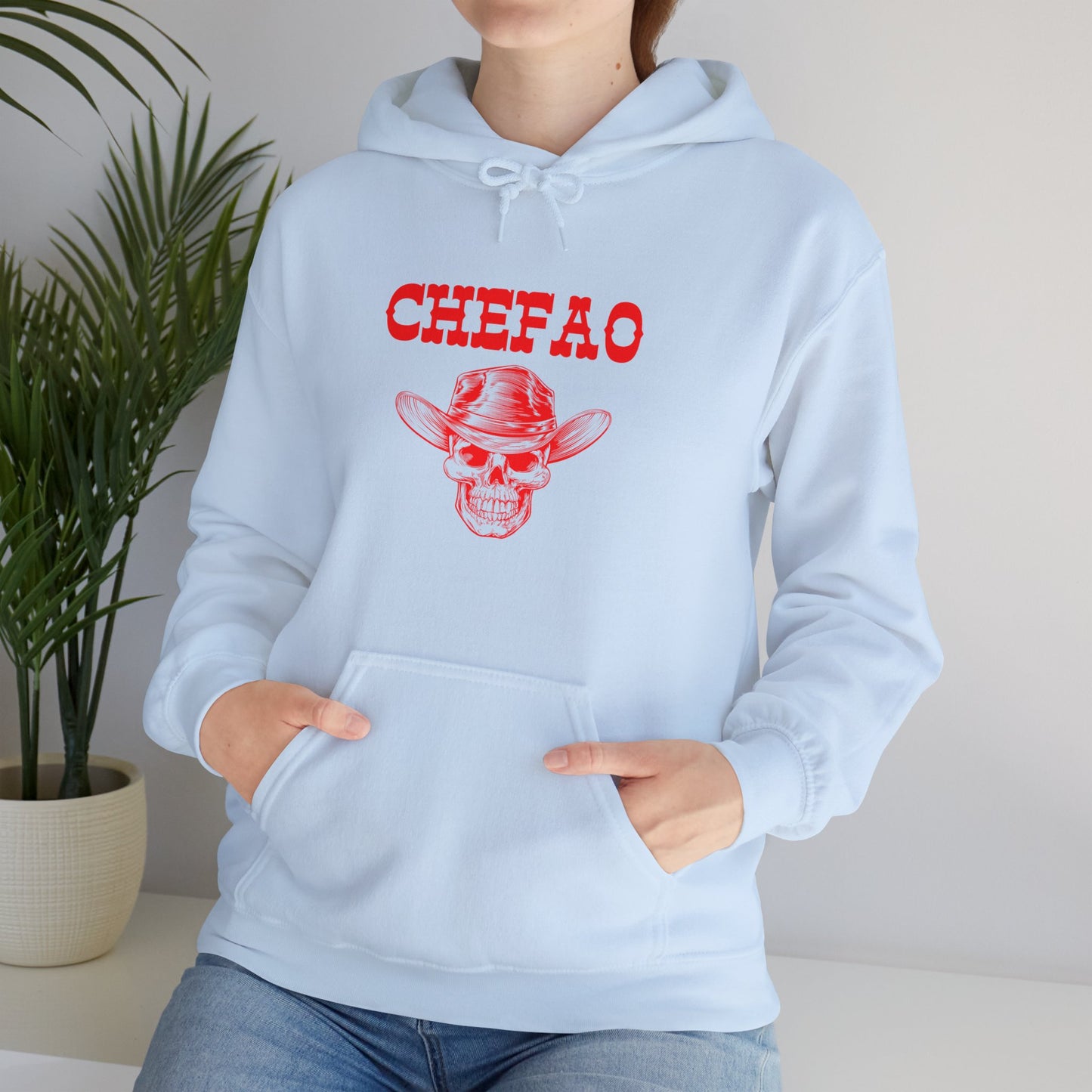 Chefao Cowboy VII, Unisex Heavy Blend Hooded Sweatshirt