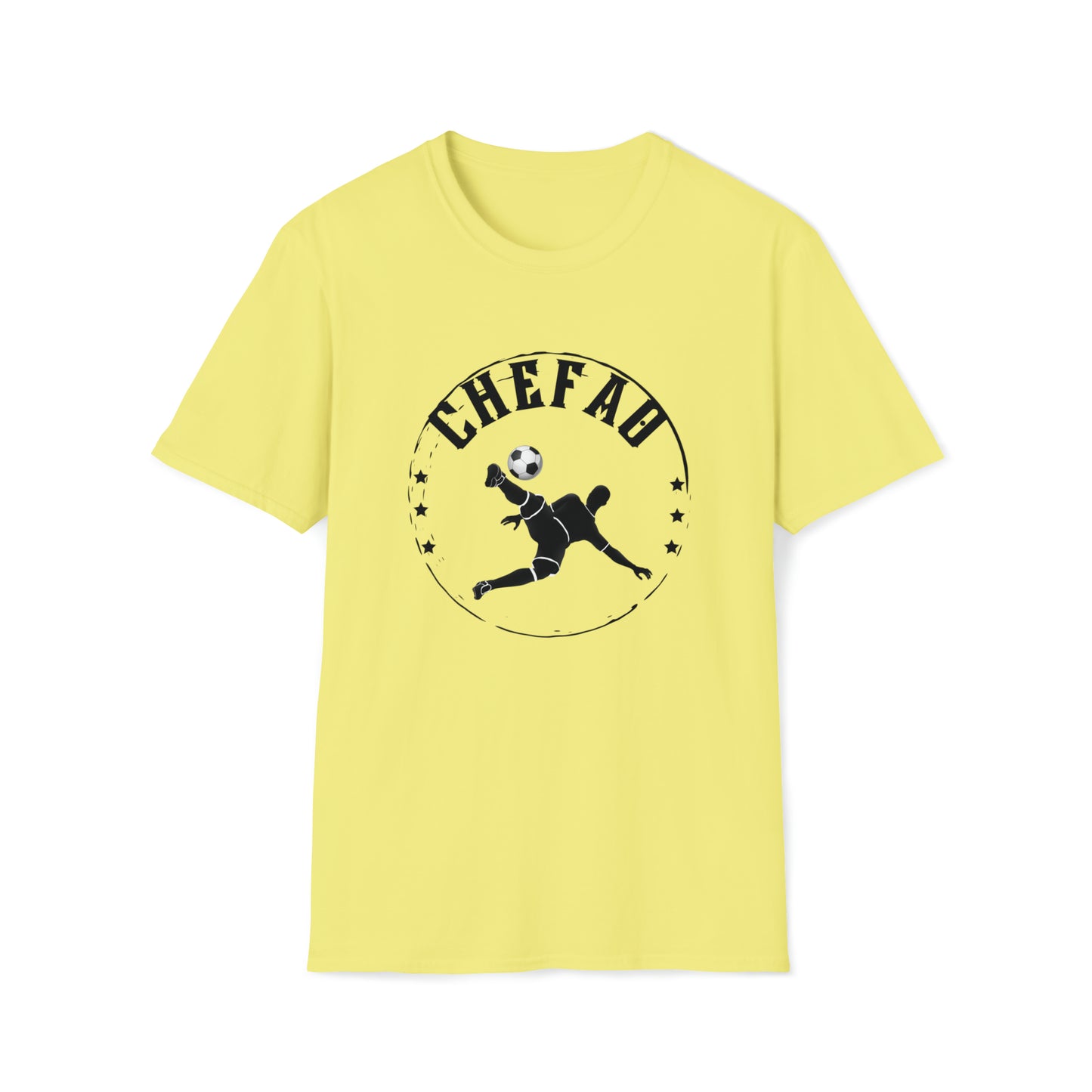 Chefao Soccer VII, Unisex Softstyle T-Shirt
