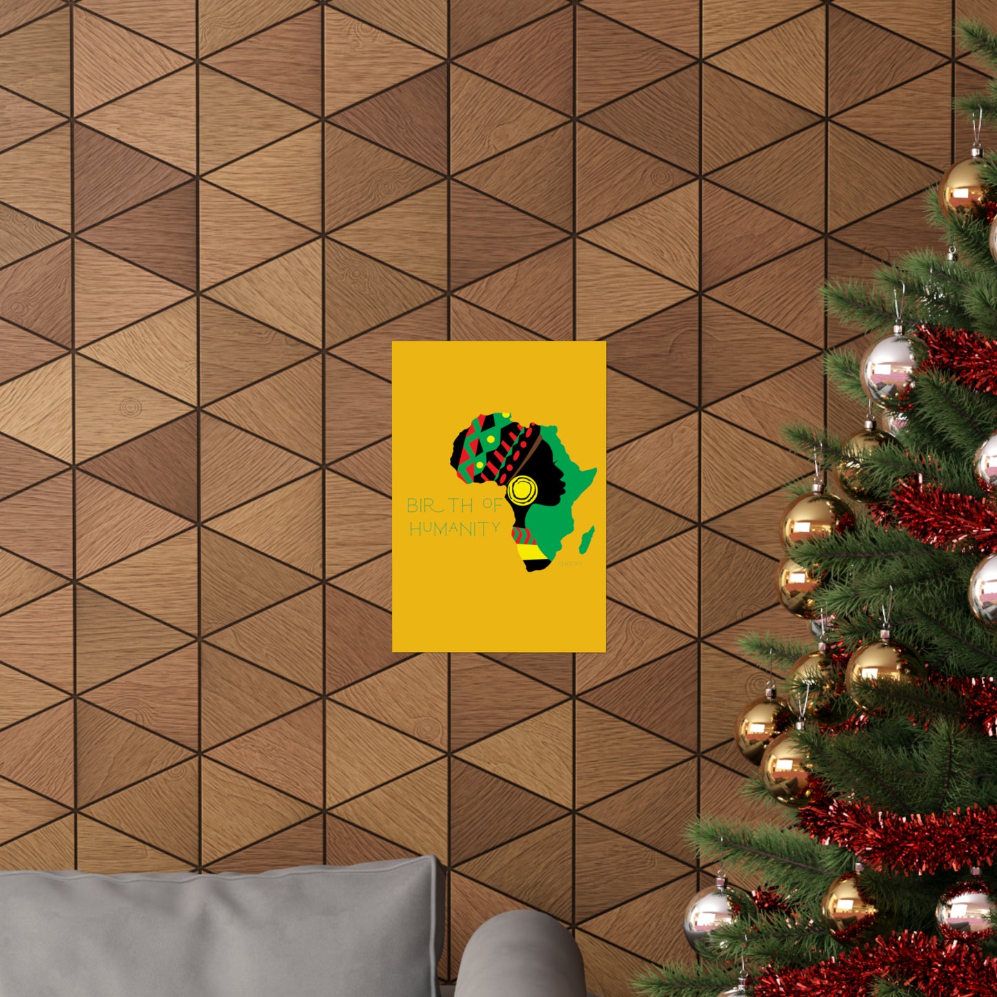 Birth of Humanity™ II, Matte Vertical Posters