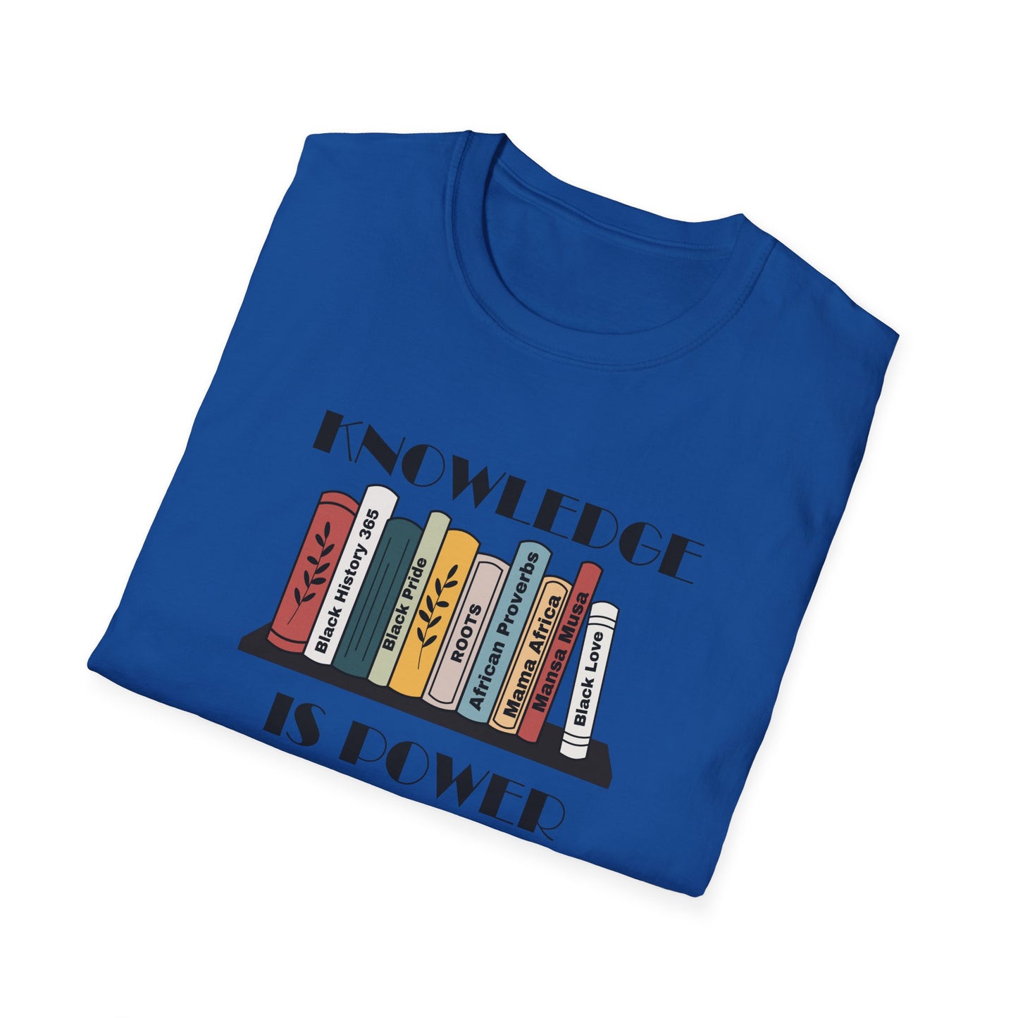 Chefao Knowledge is Power I, Unisex Softstyle T-Shirt
