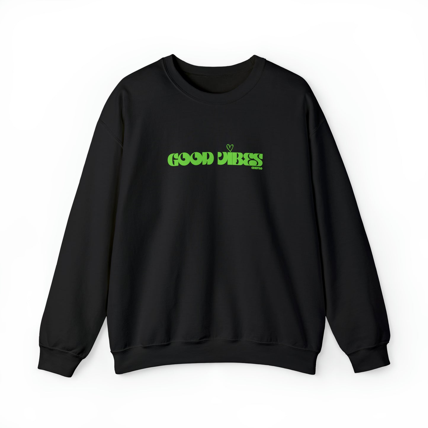 Good Vibes I, Unisex Heavy Blend Crewneck Sweatshirt