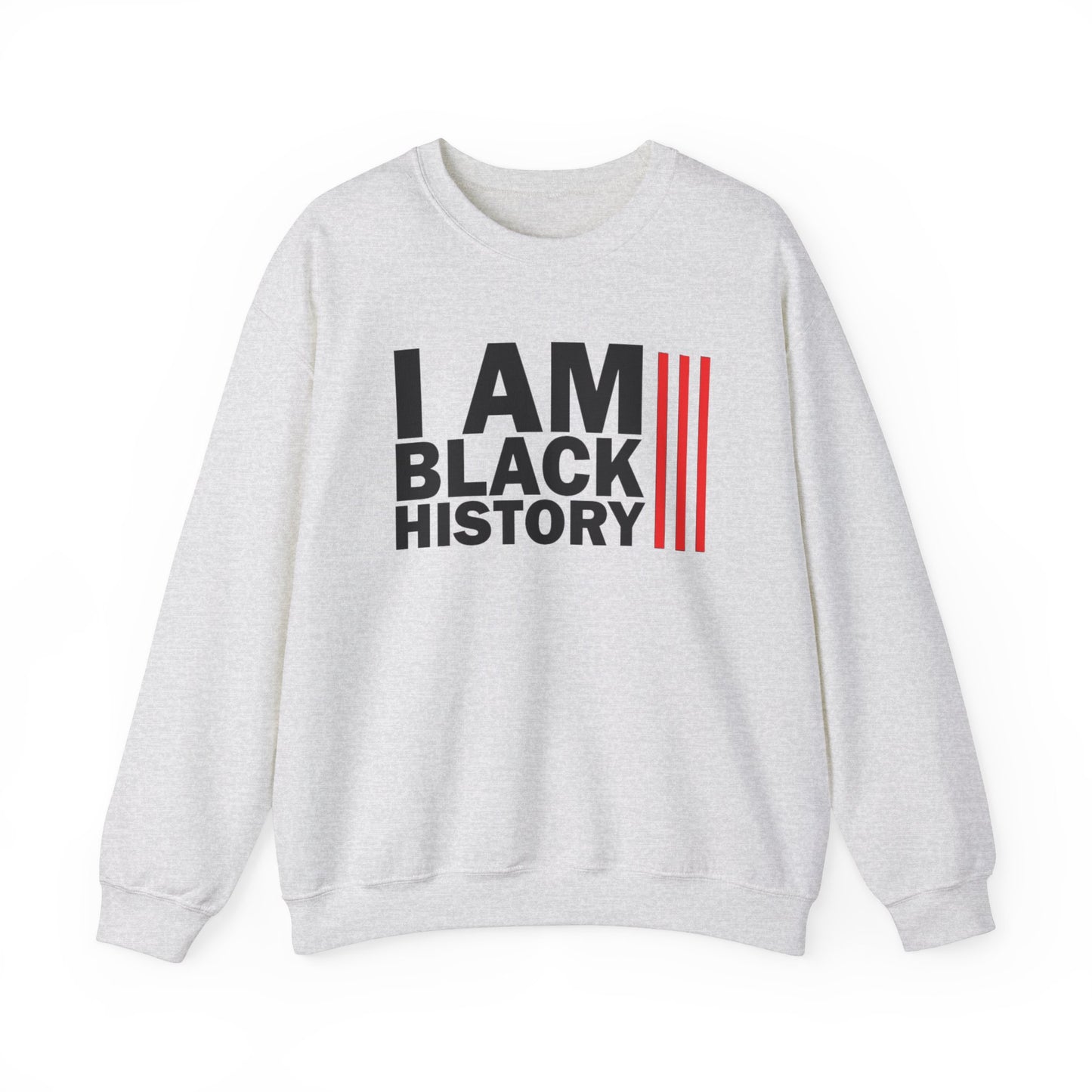 Chefao I Am Black History I, Unisex Heavy Blend™ Crewneck Sweatshirt