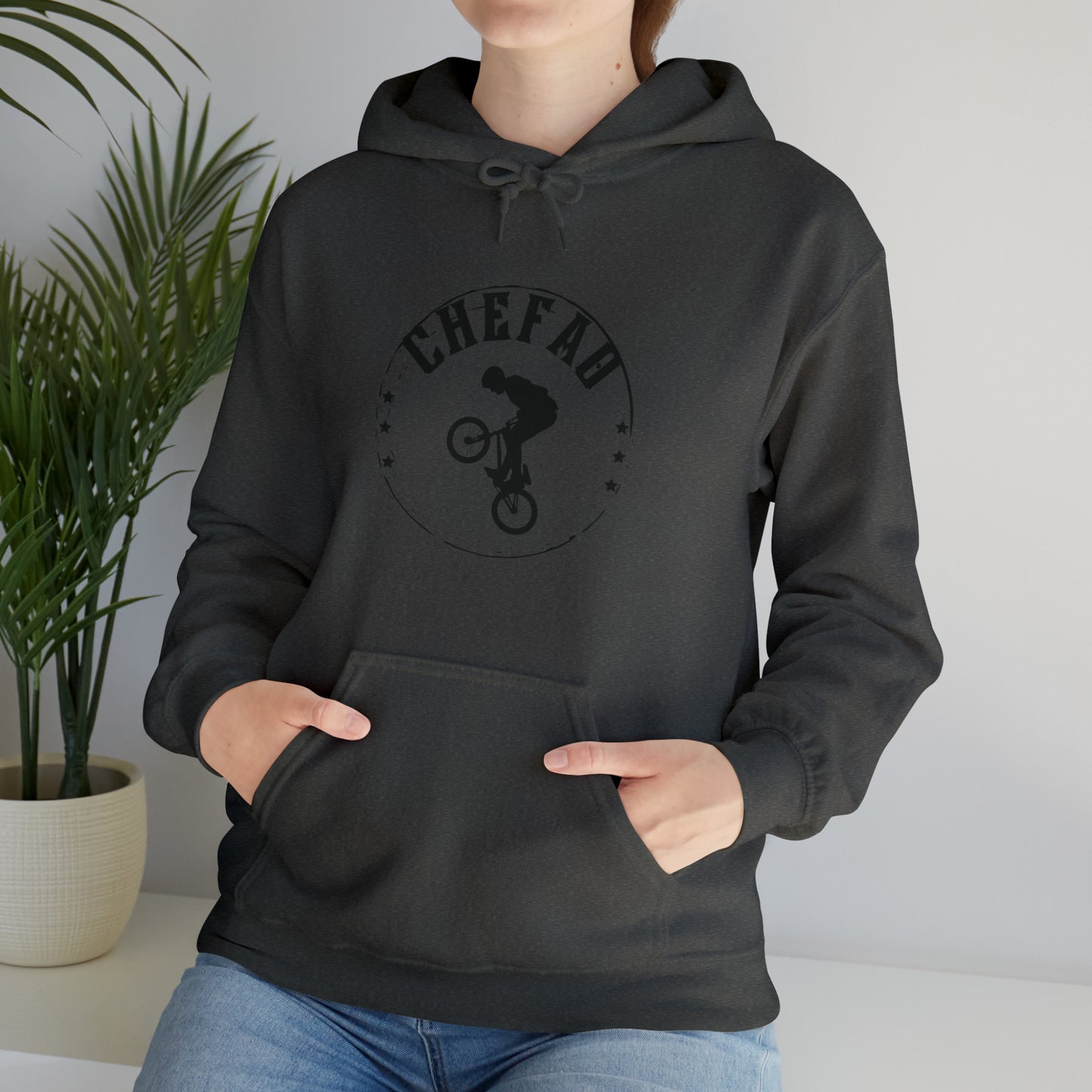 Chefao BMX I, Unisex Heavy Blend Hooded Sweatshirt