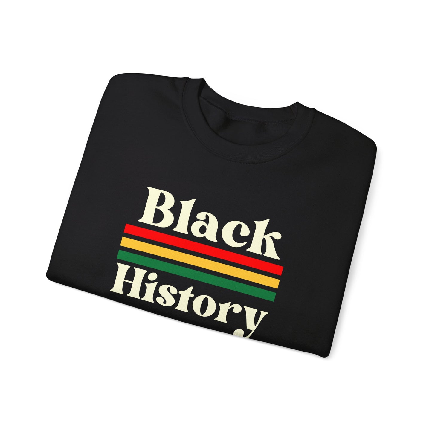 Chefao Black History 365, Unisex Heavy Blend™ Crewneck Sweatshirt