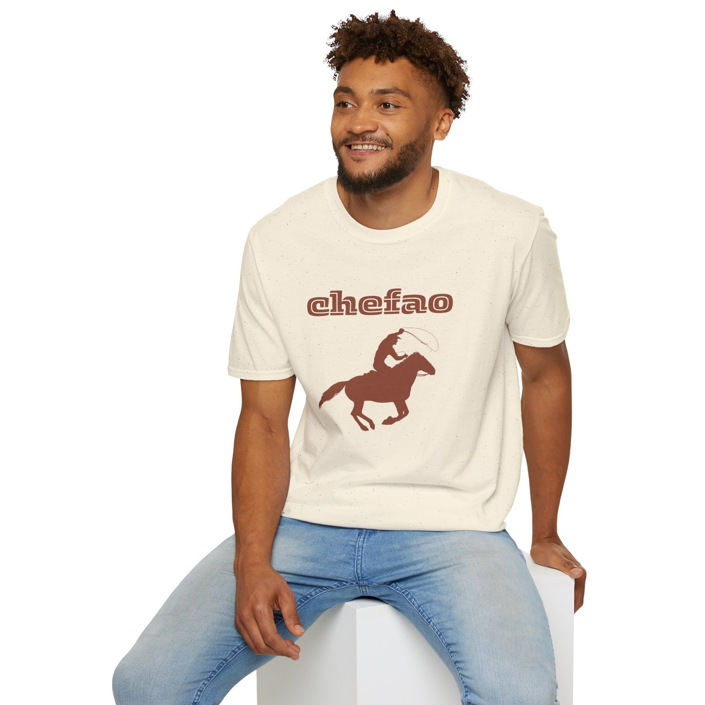 Chefao Cowboy III, Unisex Softstyle T-Shirt