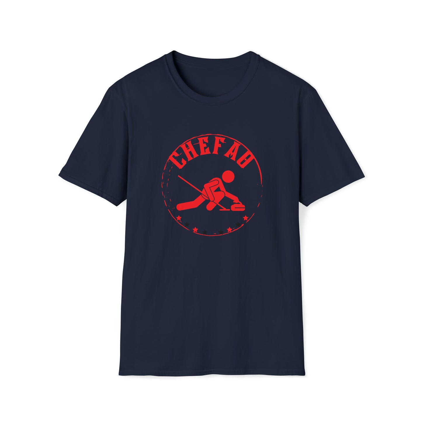 Chefao Curling II, Unisex Softstyle T-Shirt