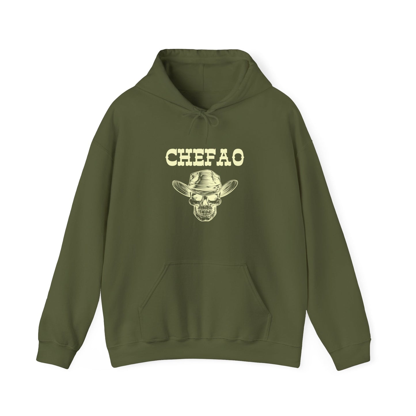 Chefao Cowboy VII, Unisex Heavy Blend Hooded Sweatshirt