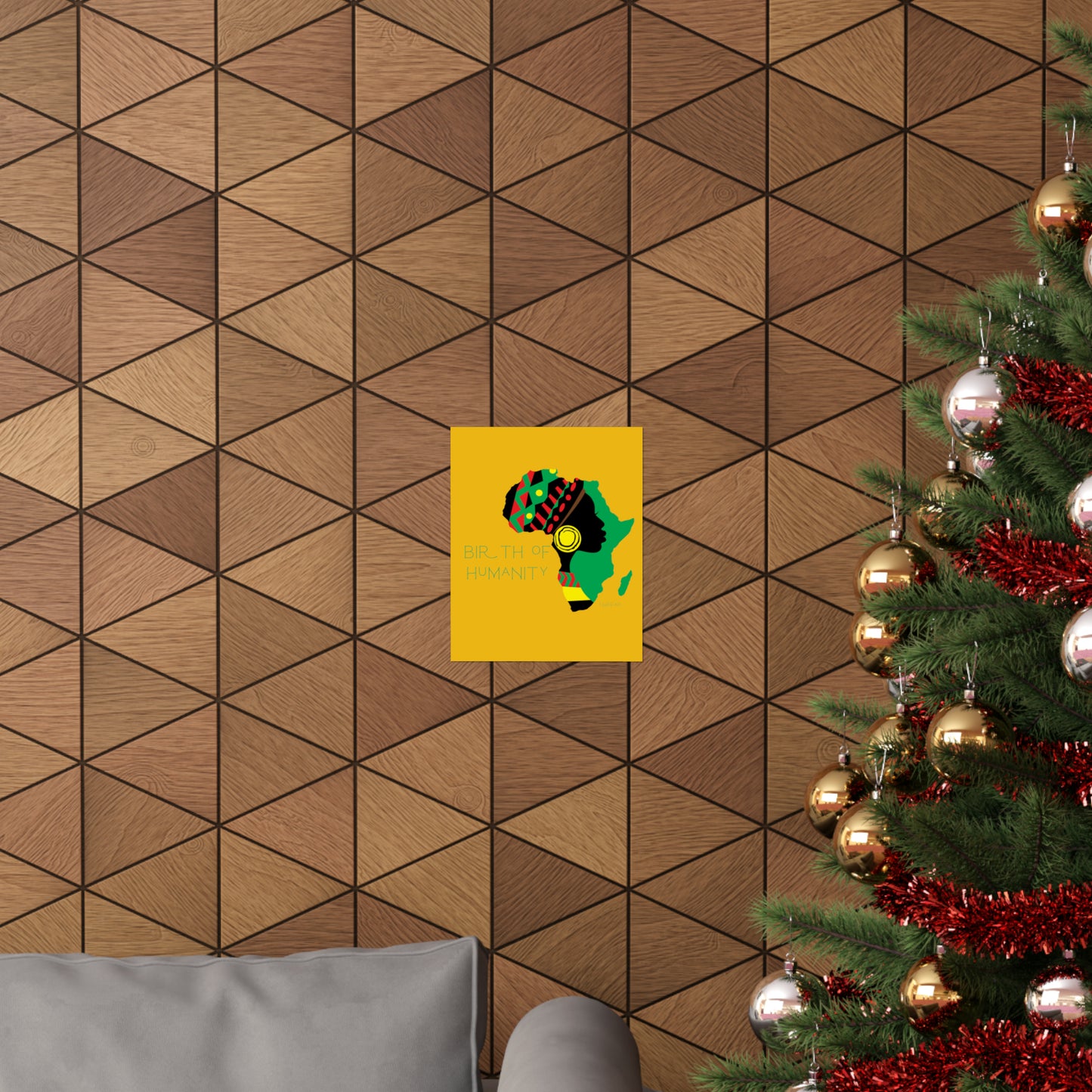 Birth of Humanity™ II, Matte Vertical Posters