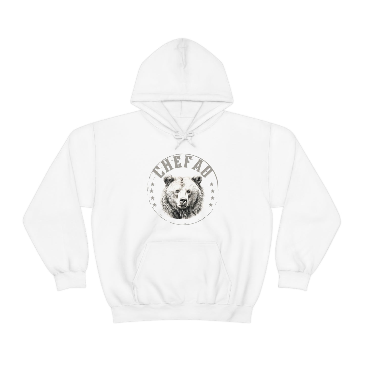 Chefao Bear I, Unisex Heavy Blend Hooded Sweatshirt