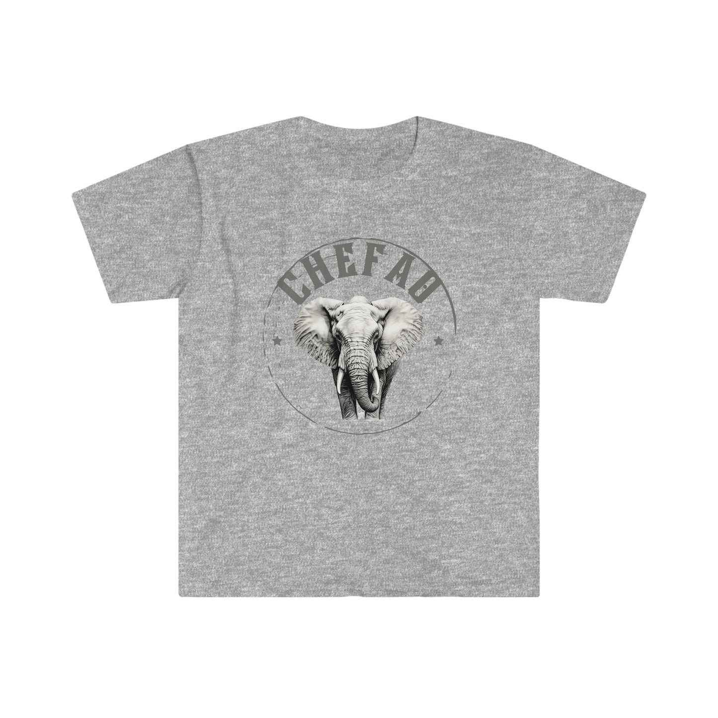 Chefao Elephant I, Unisex Softstyle T-Shirt