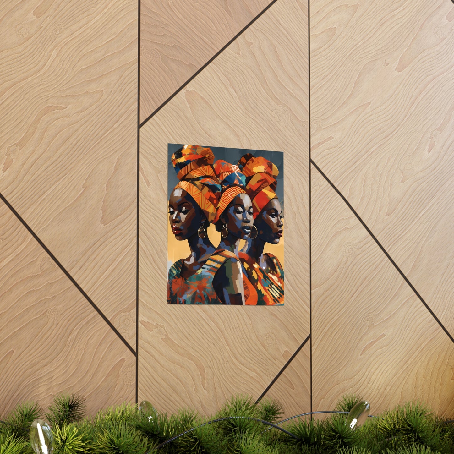 African Women, Premium Matte Vertical Posters