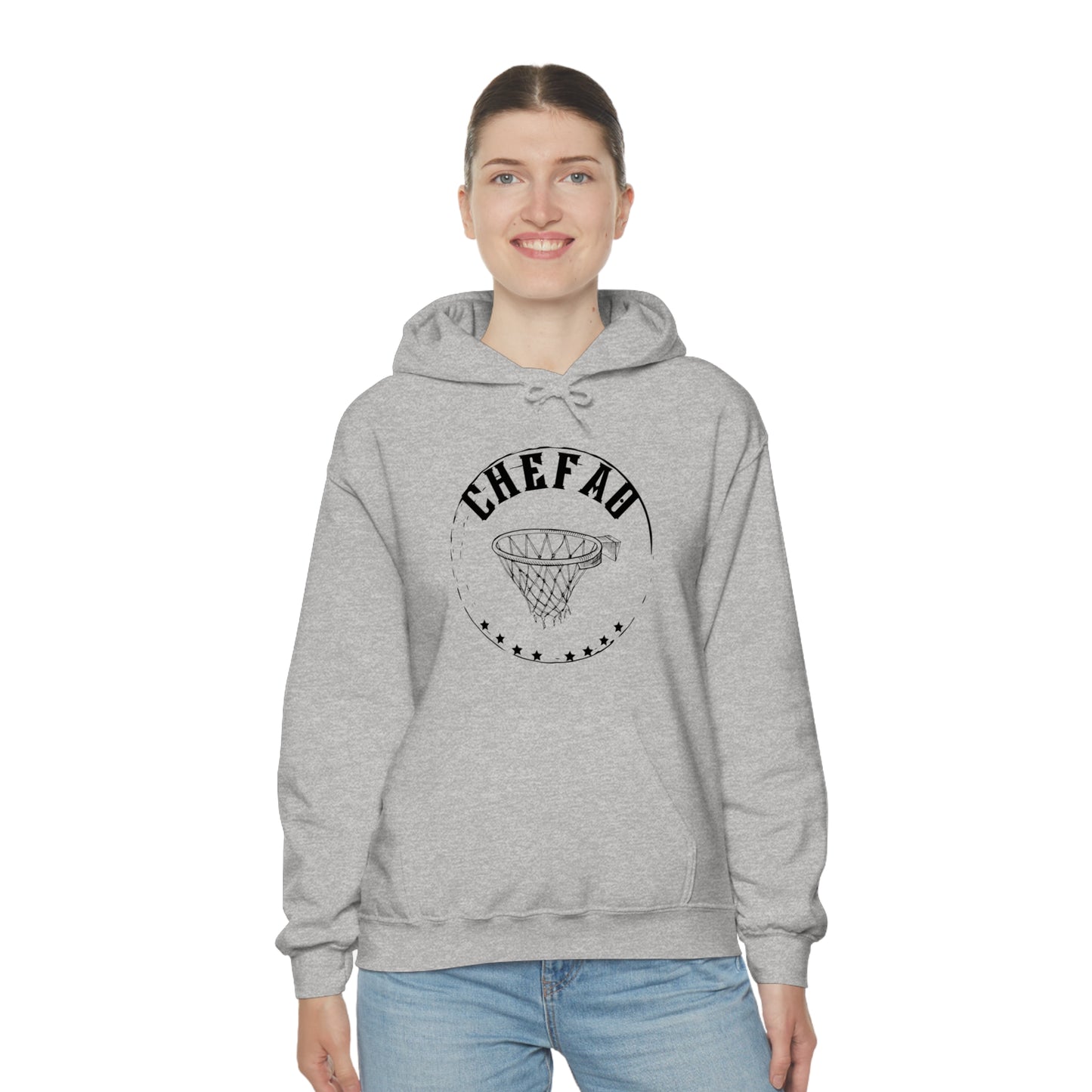 Chefao Basketball II, Unisex Heavy Blend Hooded Sweatshirt