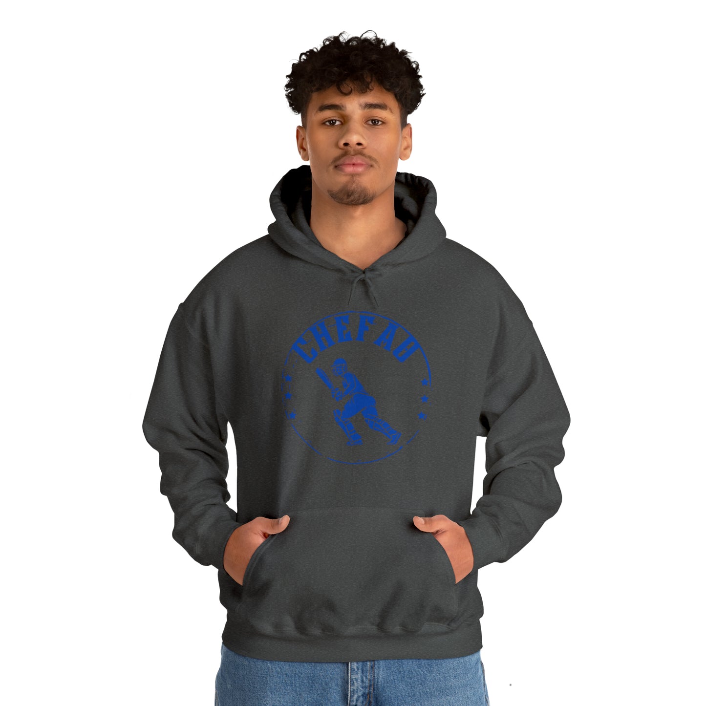 Chefao Cricket III, Unisex Heavy Blend Hooded Sweatshirt