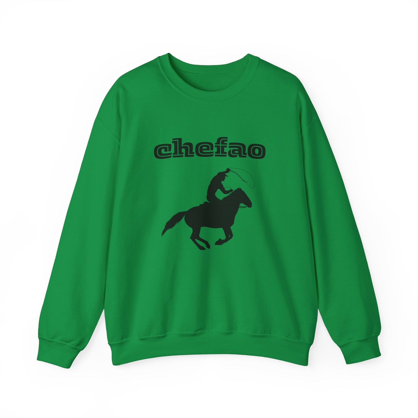 Chefao Cowboy III, Unisex Heavy Blend Crewneck Sweatshirt