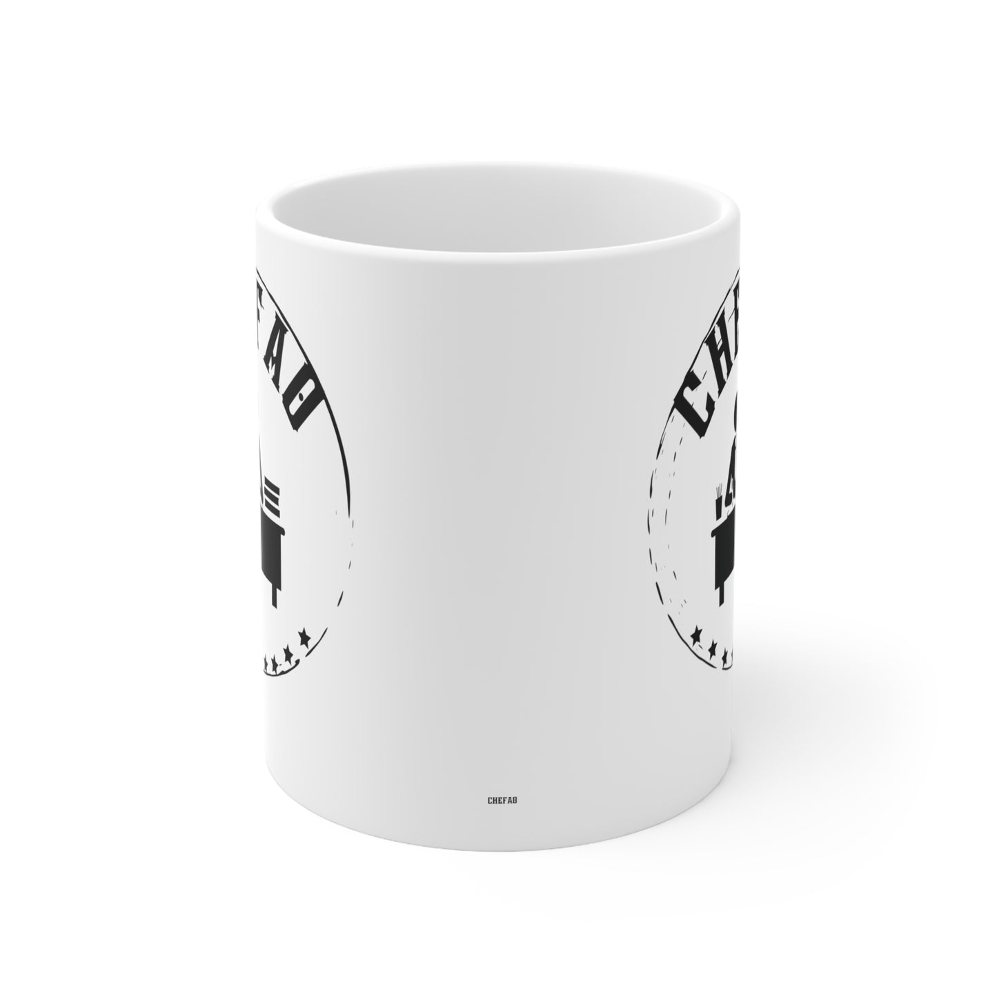 Chefao Teacher V, White Coffee Mug, 11oz