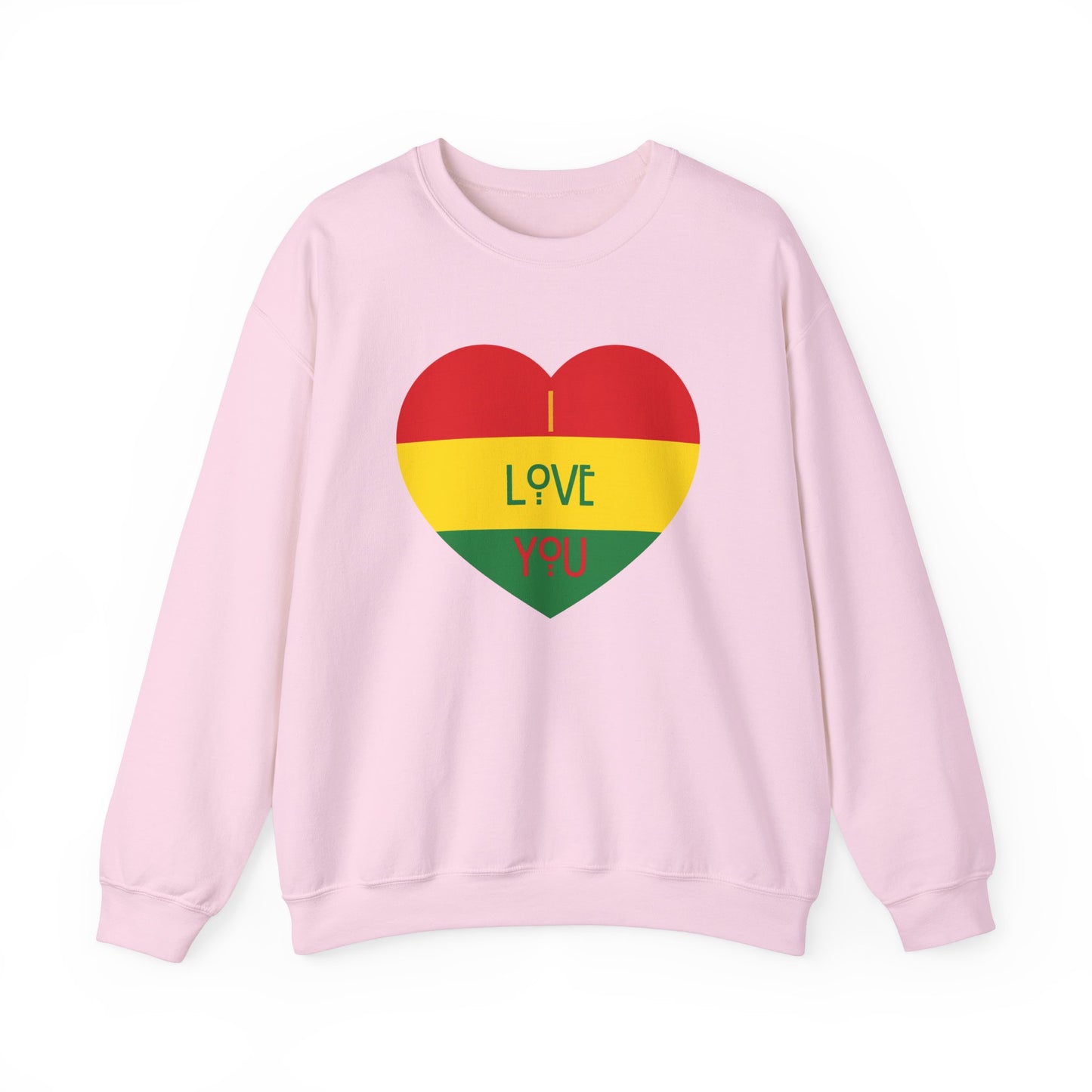 Chefao I Love You I, Unisex Heavy Blend™ Crewneck Sweatshirt
