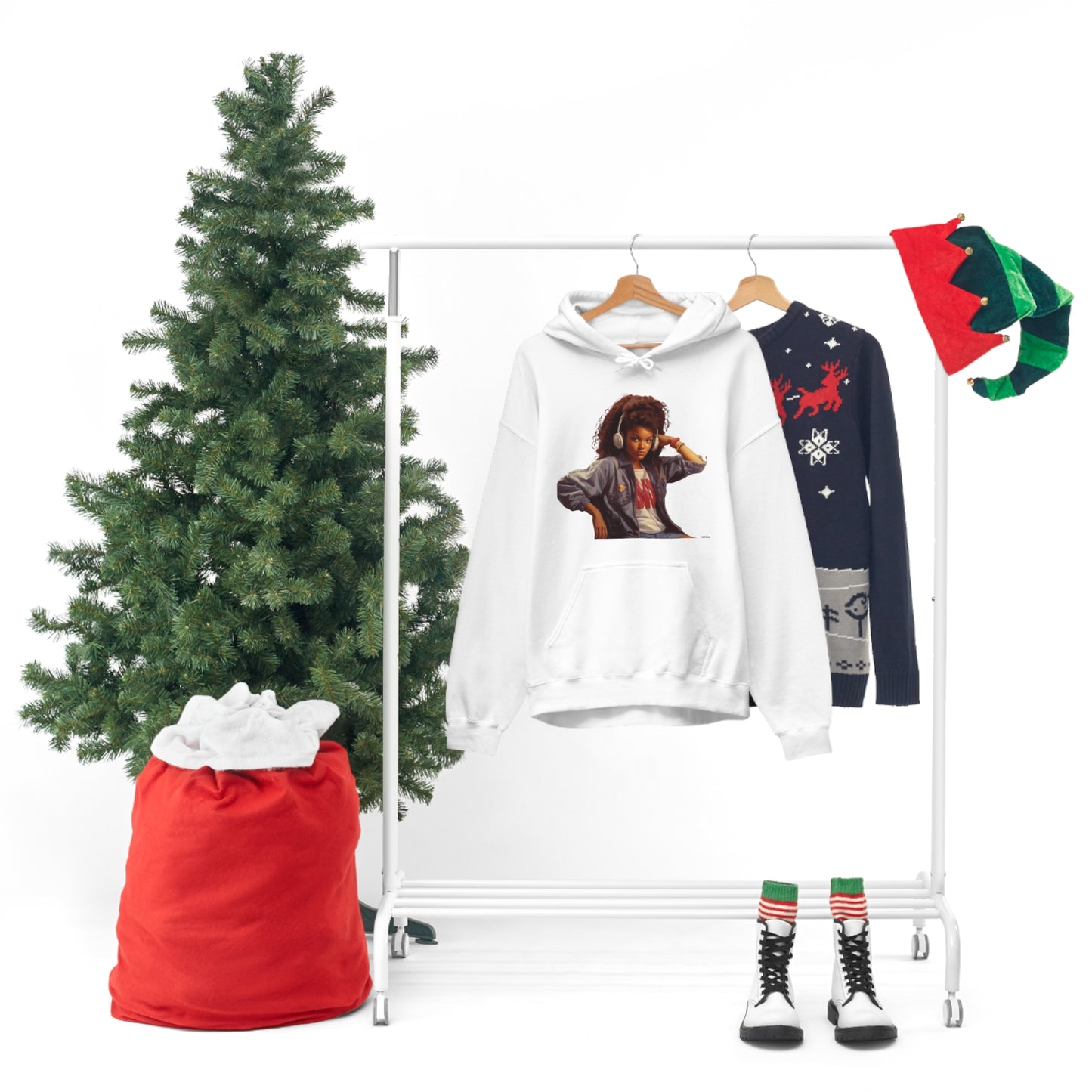 Nina, Unisex Heavy Blend Hooded Sweatshirt