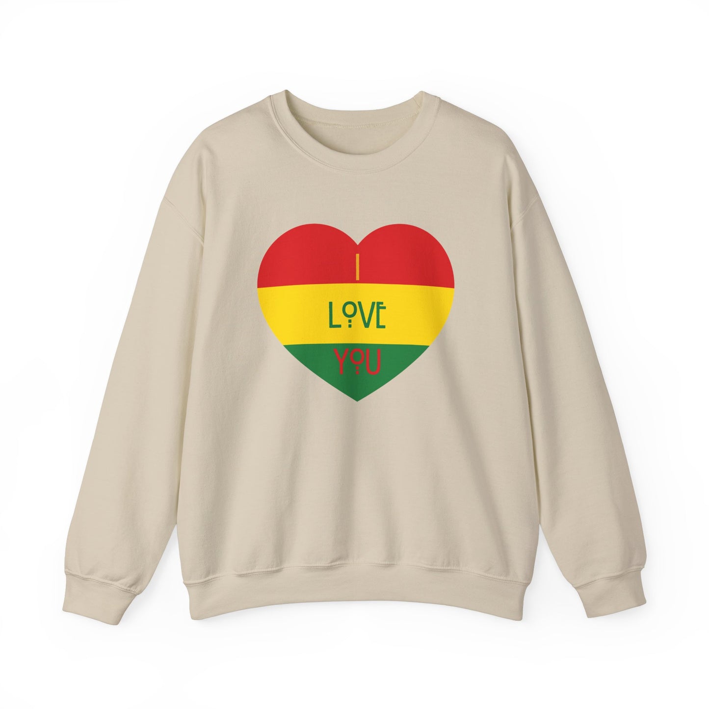 Chefao I Love You I, Unisex Heavy Blend™ Crewneck Sweatshirt