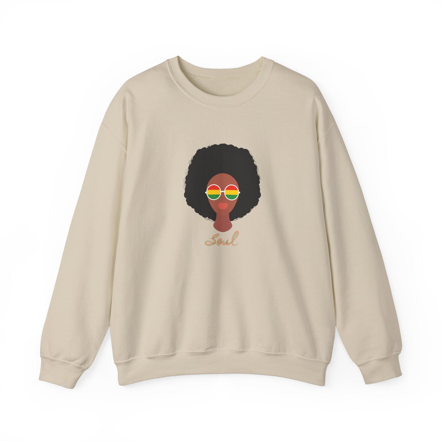 Chefao Soul Sista I, Unisex Heavy Blend™ Crewneck Sweatshirt