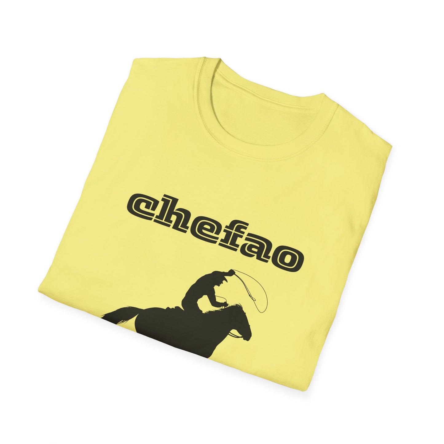 Chefao Cowboy III, Unisex Softstyle T-Shirt