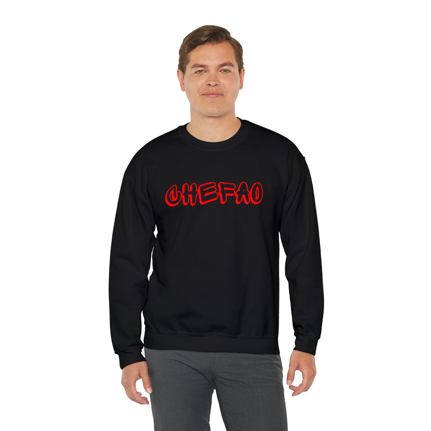 Chefao Graffiti I, Unisex Heavy Blend Crewneck Sweatshirt