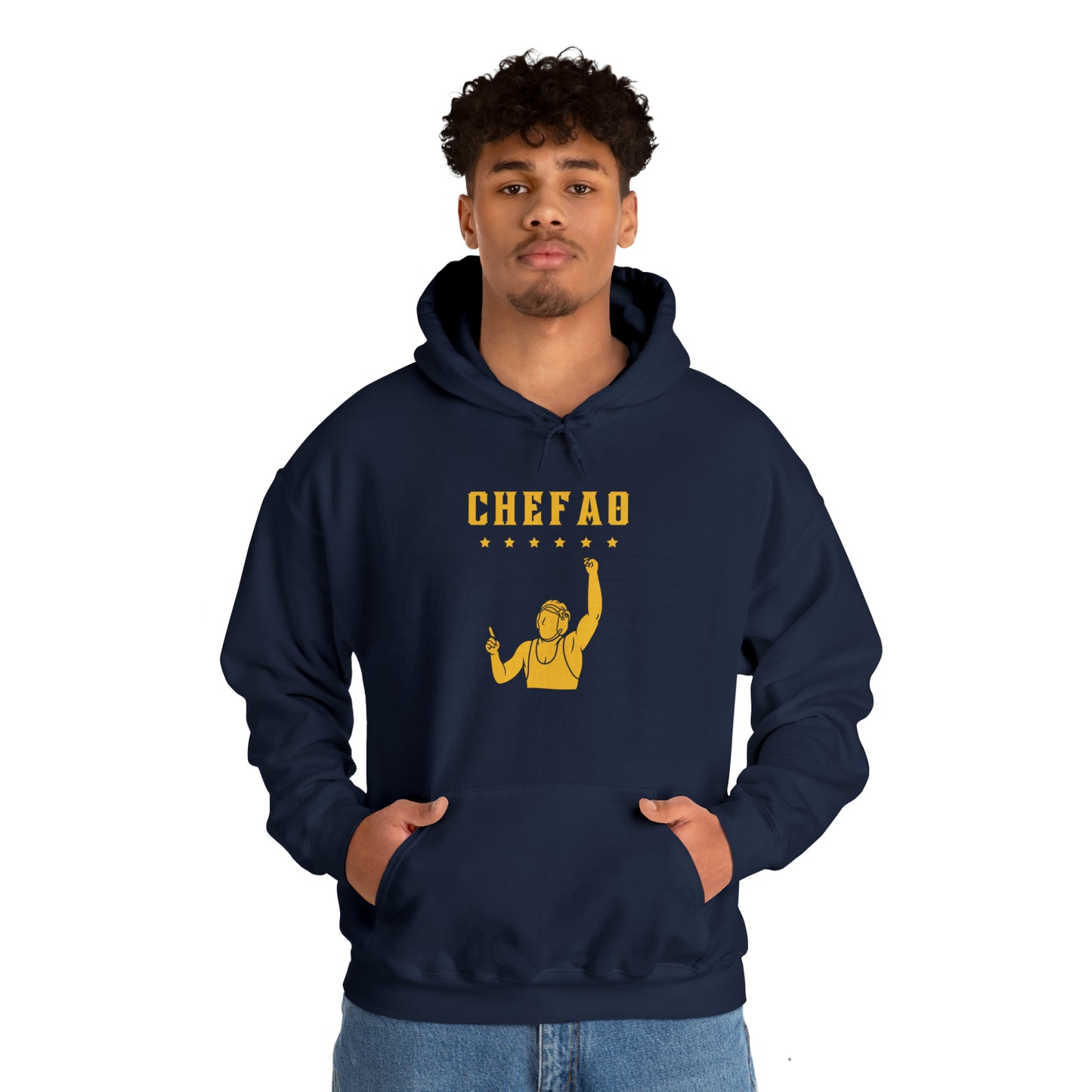 Chefao Wrestling II, Unisex Heavy Blend Hooded Sweatshirt