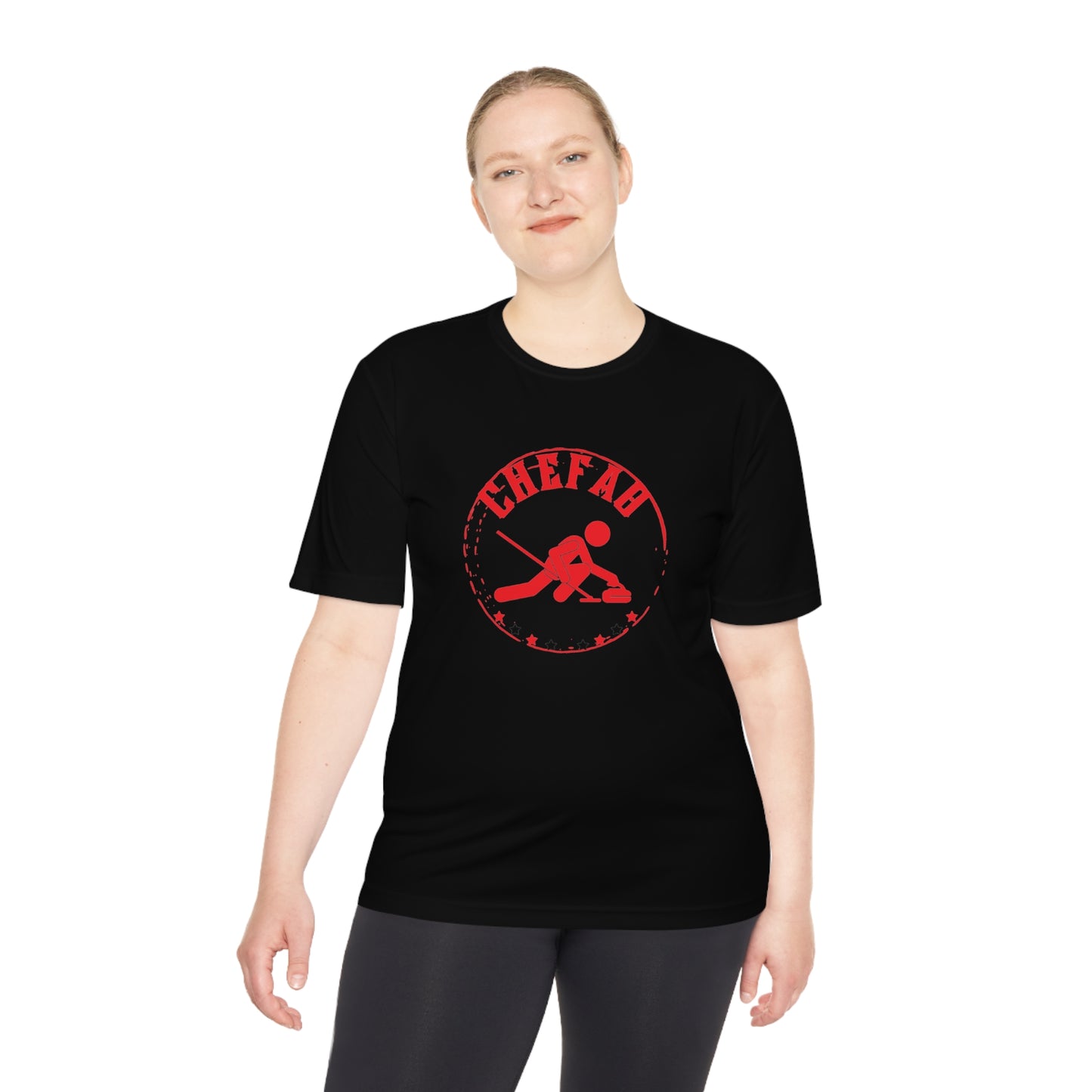 Chefao Curling II, Unisex Moisture Wicking Tee