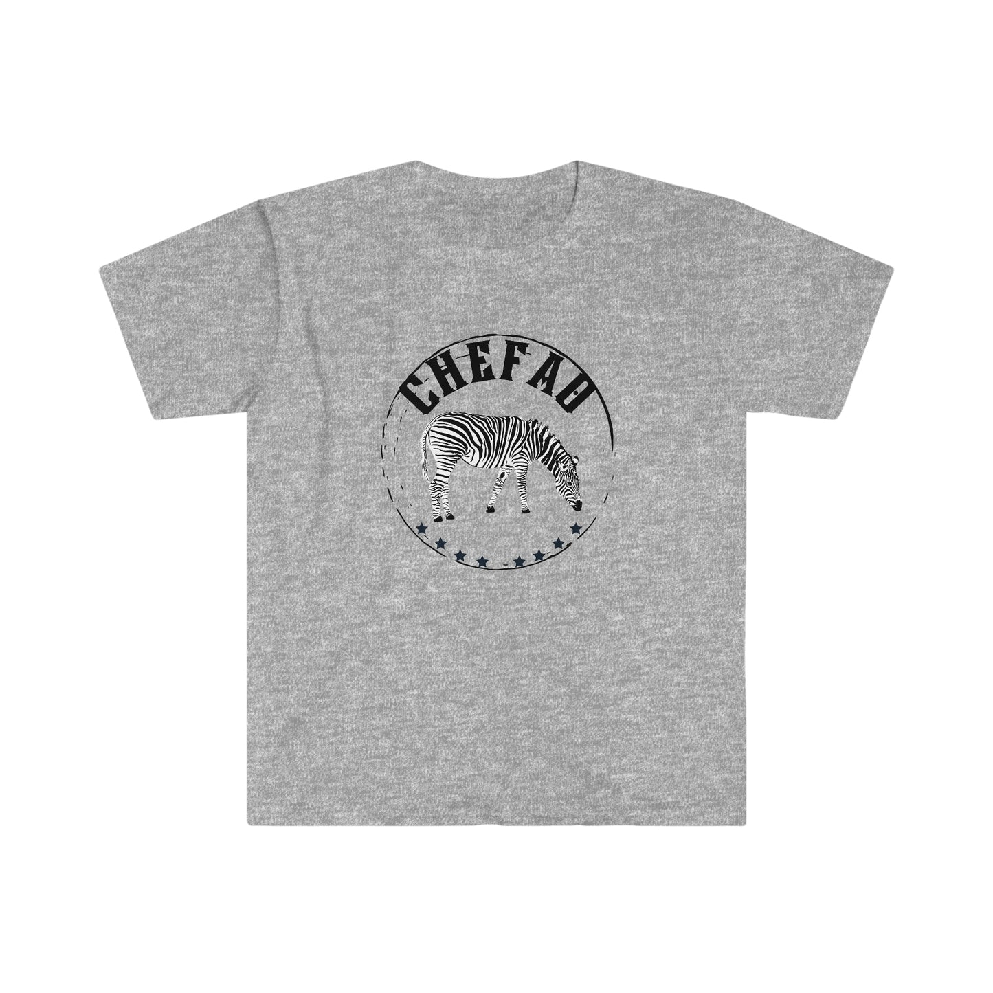 Chefao Zebra I, Unisex Softstyle T-Shirt