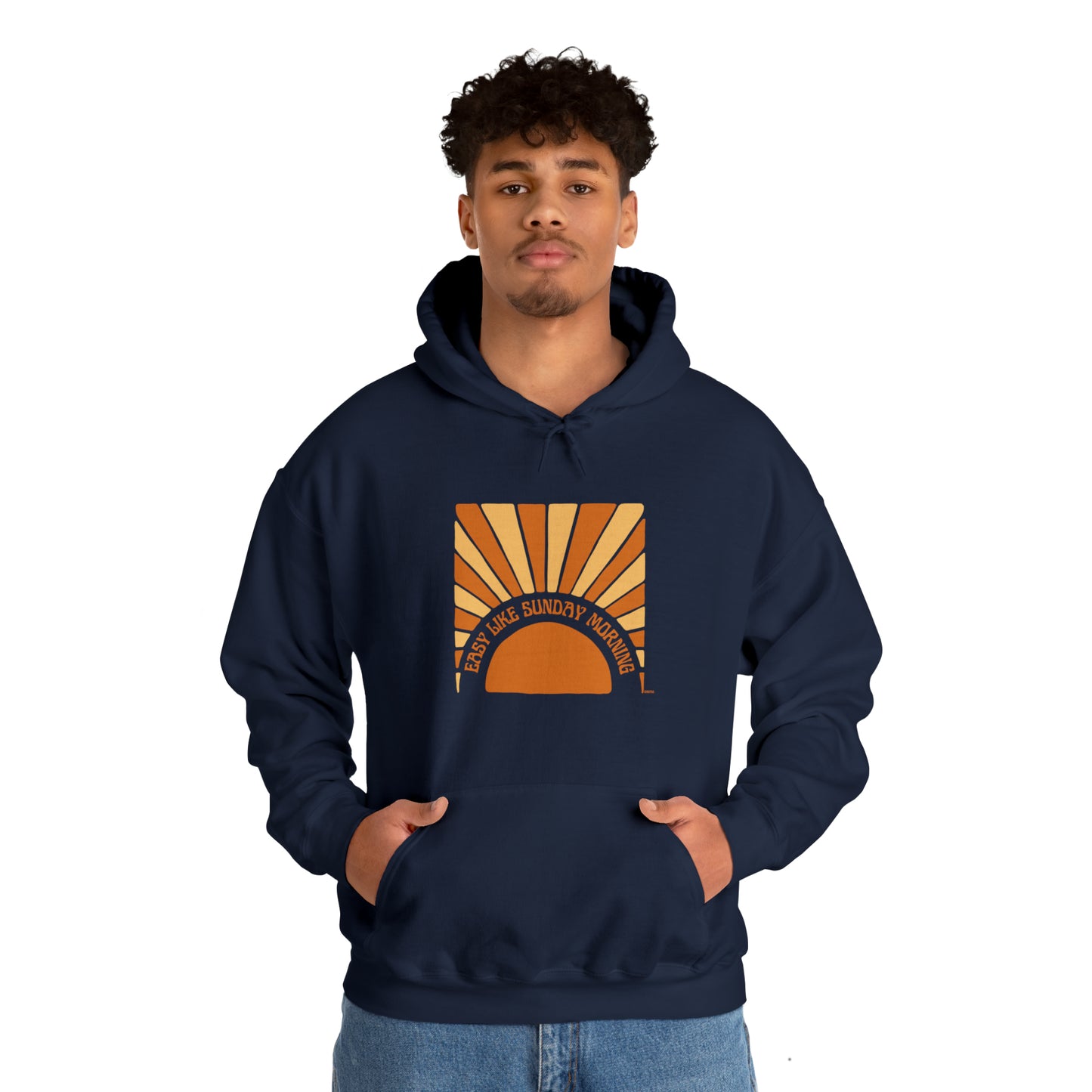 Easy Like Sunday Morning, Unisex Heavy Blend Hooded Sweatshirt