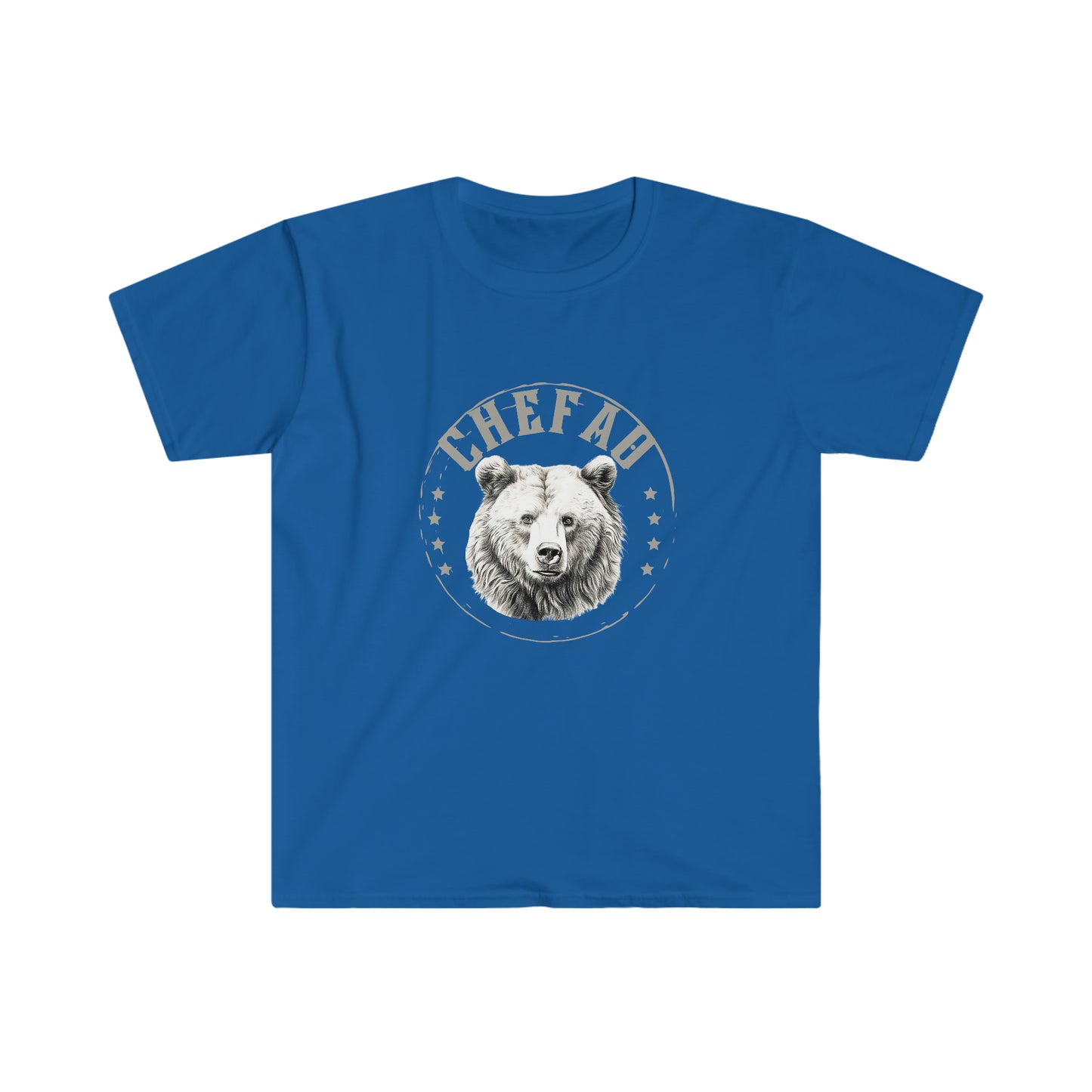 Chefao Bear I, Unisex Softstyle T-Shirt