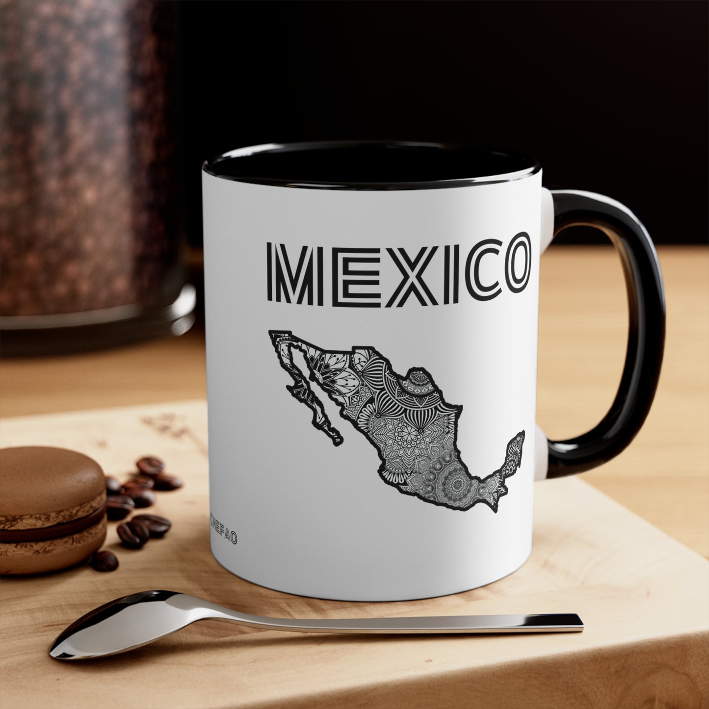 Mexico Mandala I, Coffee Mug, 11oz