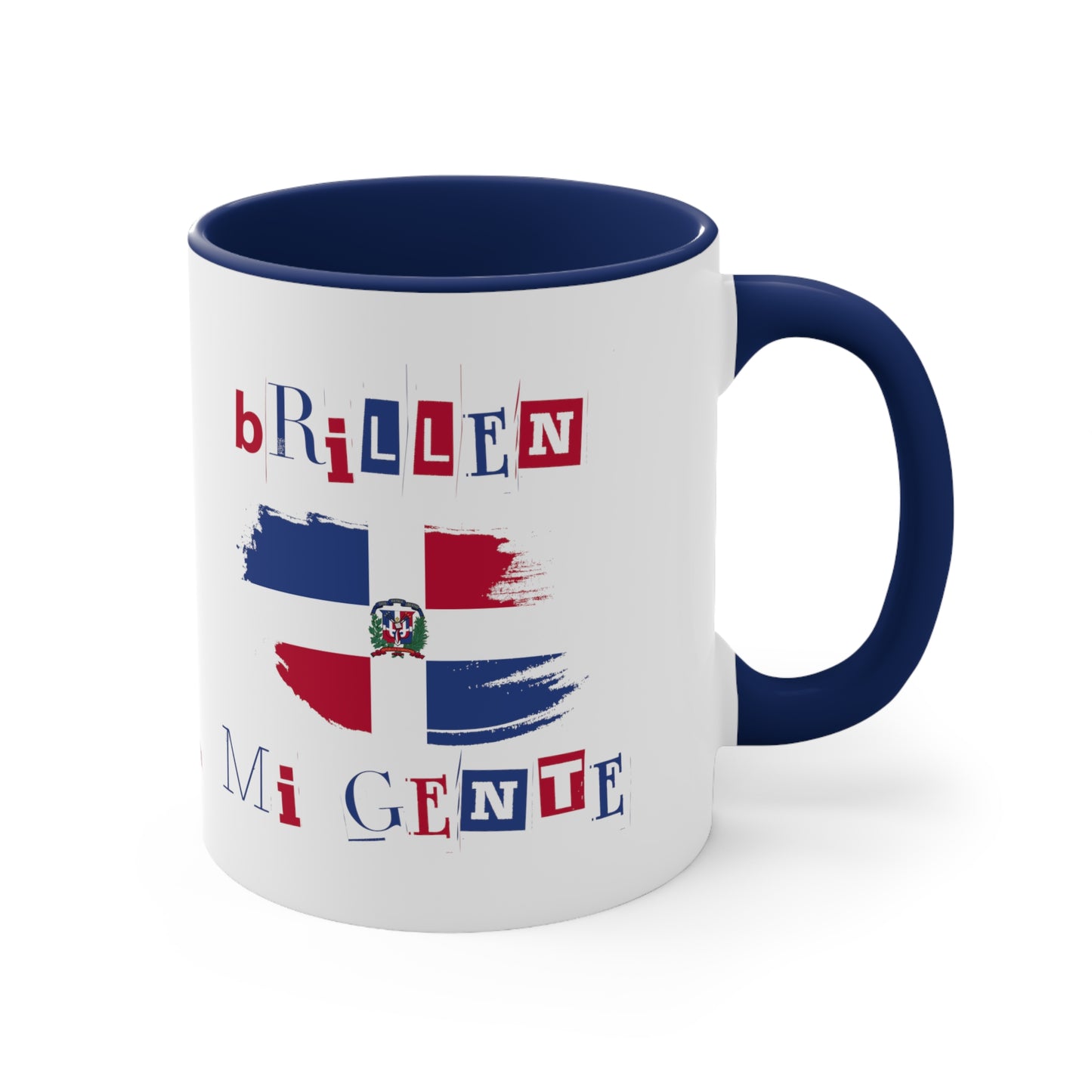 Brillen Mi Gente Dominican Republic I, Coffee Mug, 11oz