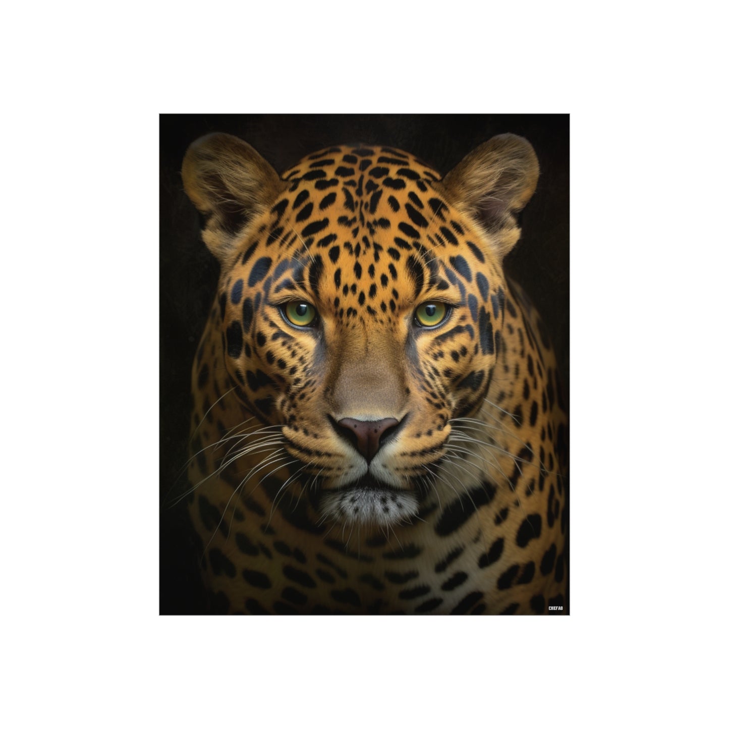 Captivation of a Jaguar, Premium Matte Vertical Posters