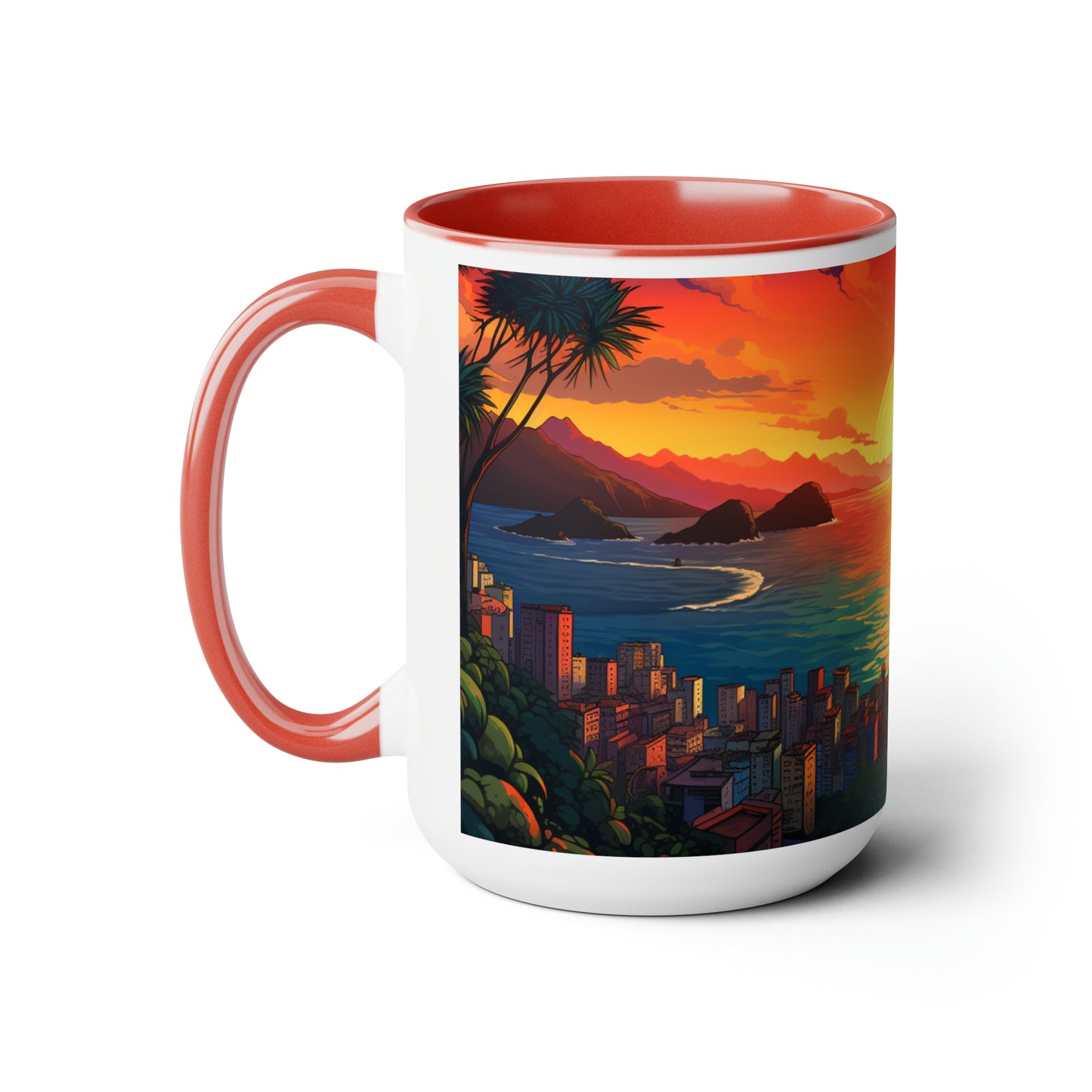 Sun Rise Rio, Coffee Mug, 15oz