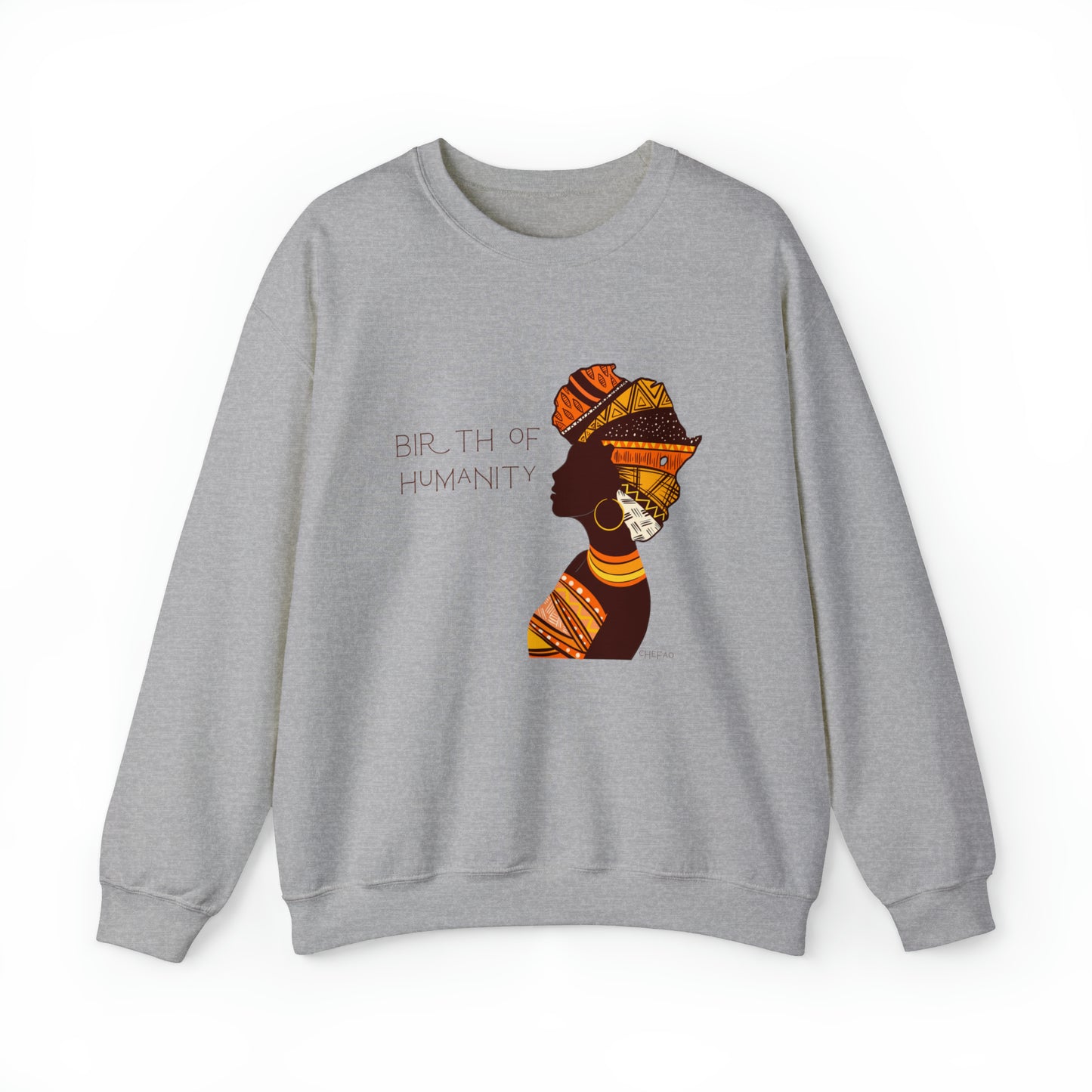 Birth of Humanity™ I, Unisex Heavy Blend™ Crewneck Sweatshirt