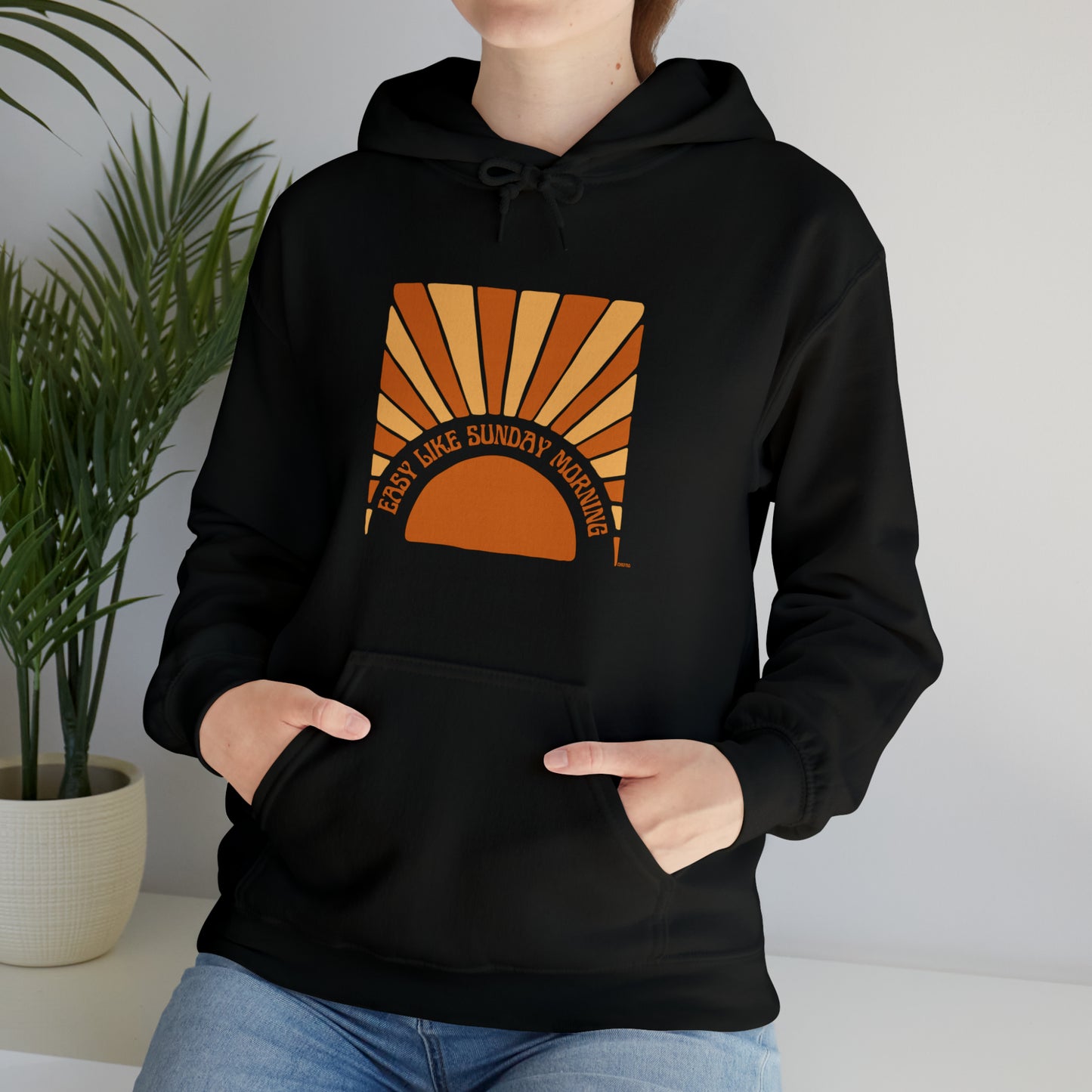 Easy Like Sunday Morning, Unisex Heavy Blend Hooded Sweatshirt