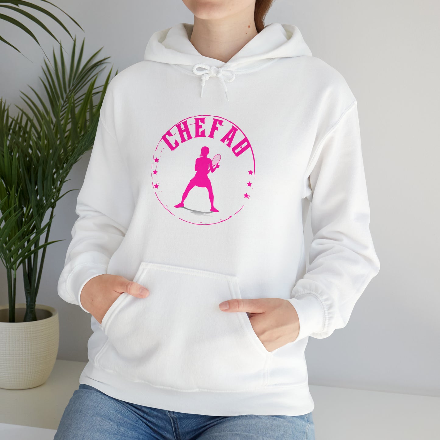 Chefao Tennis IV, Unisex Heavy Blend Hooded Sweatshirt