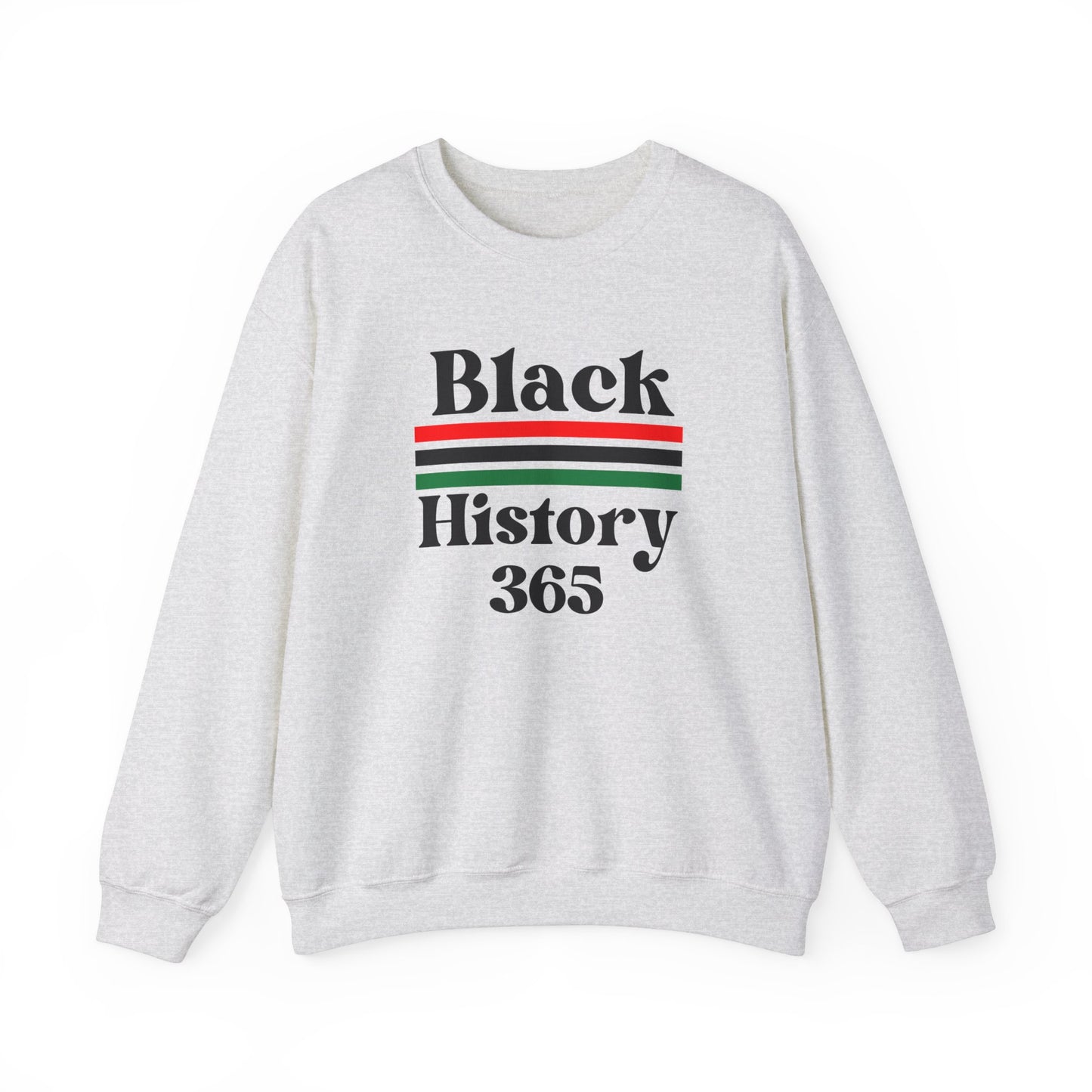 Chefao Black History 365, Unisex Heavy Blend™ Crewneck Sweatshirt