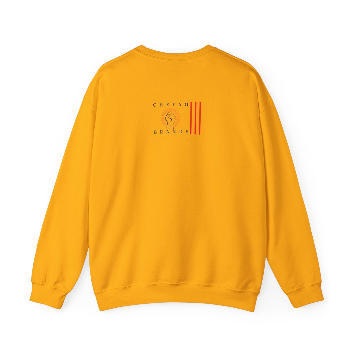 Chefao I Am Black History I, Unisex Heavy Blend™ Crewneck Sweatshirt
