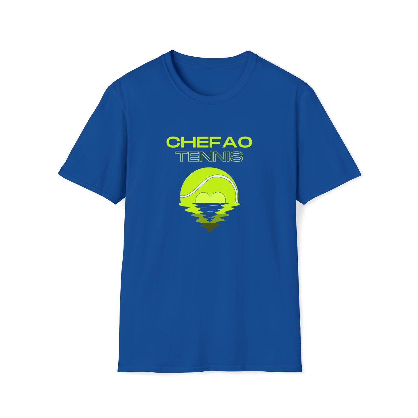 Chefao Tennis X, Unisex Softstyle T-Shirt