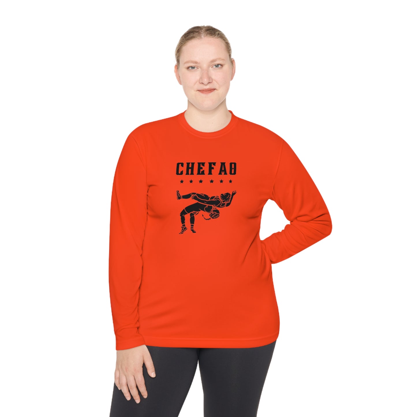 Chefao Wrestling VIII, Unisex Lightweight Long Sleeve Tee
