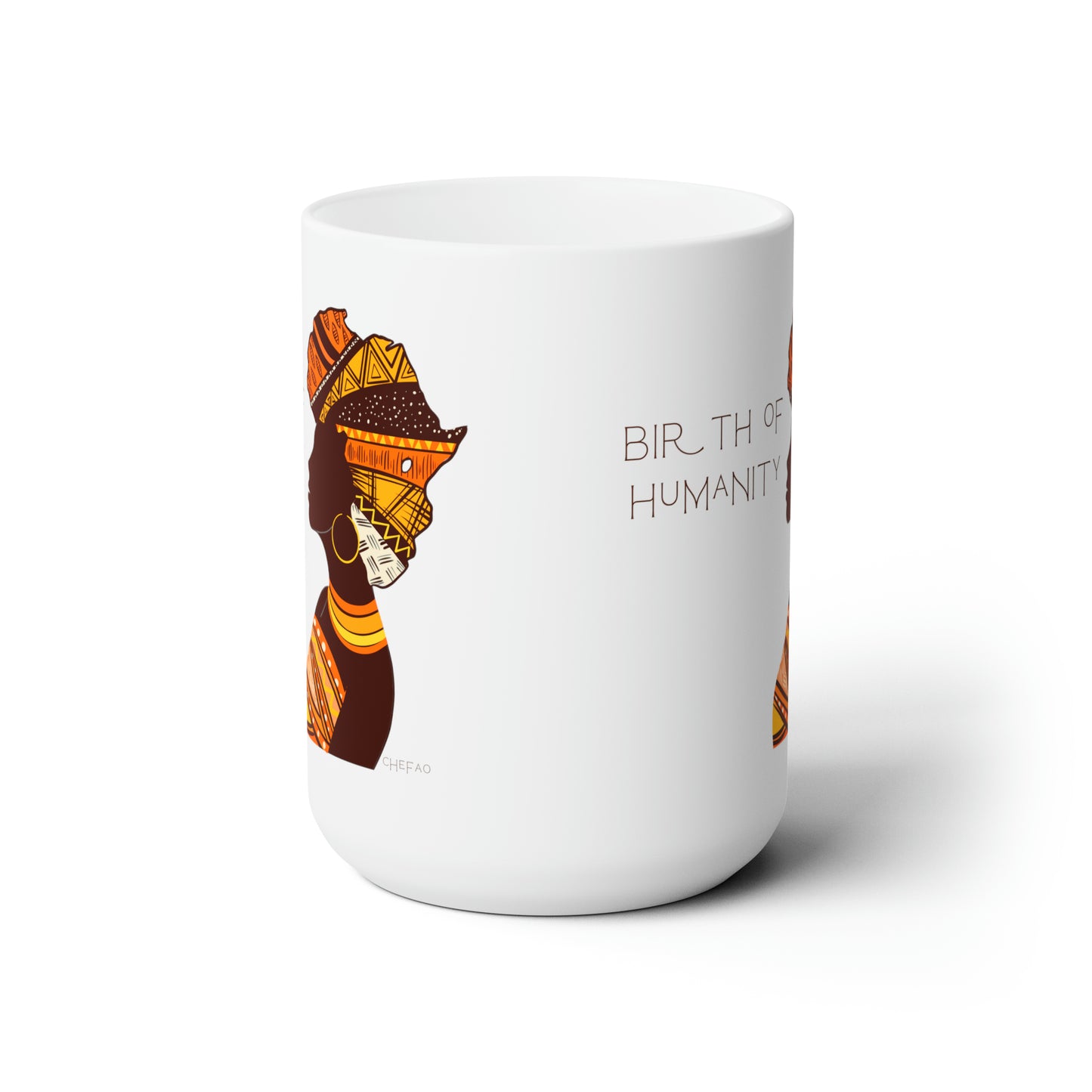 Birth of Humanity™ I, Ceramic Mug 15oz