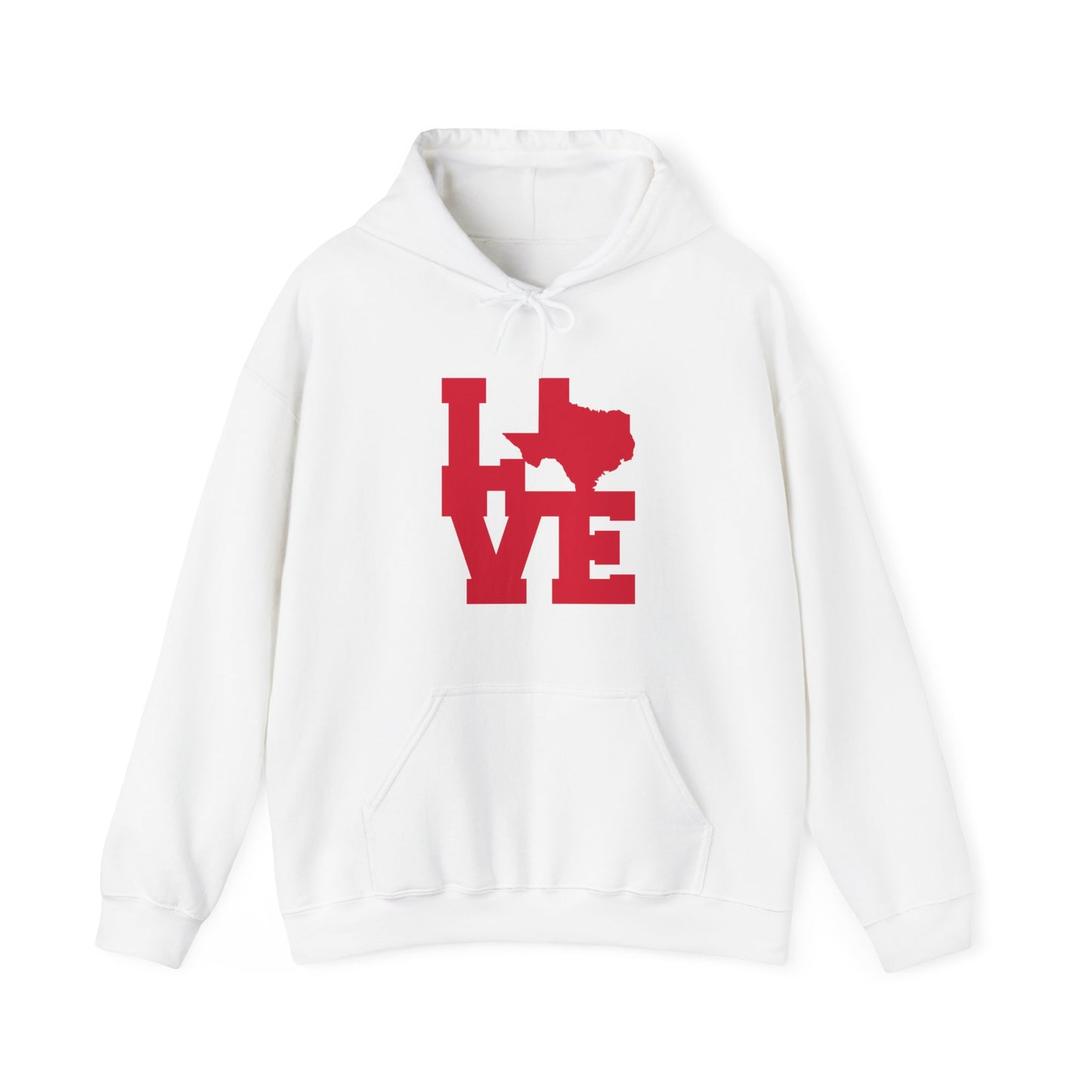 Chefao LoveTexas I, Unisex Heavy Blend Hooded Sweatshirt