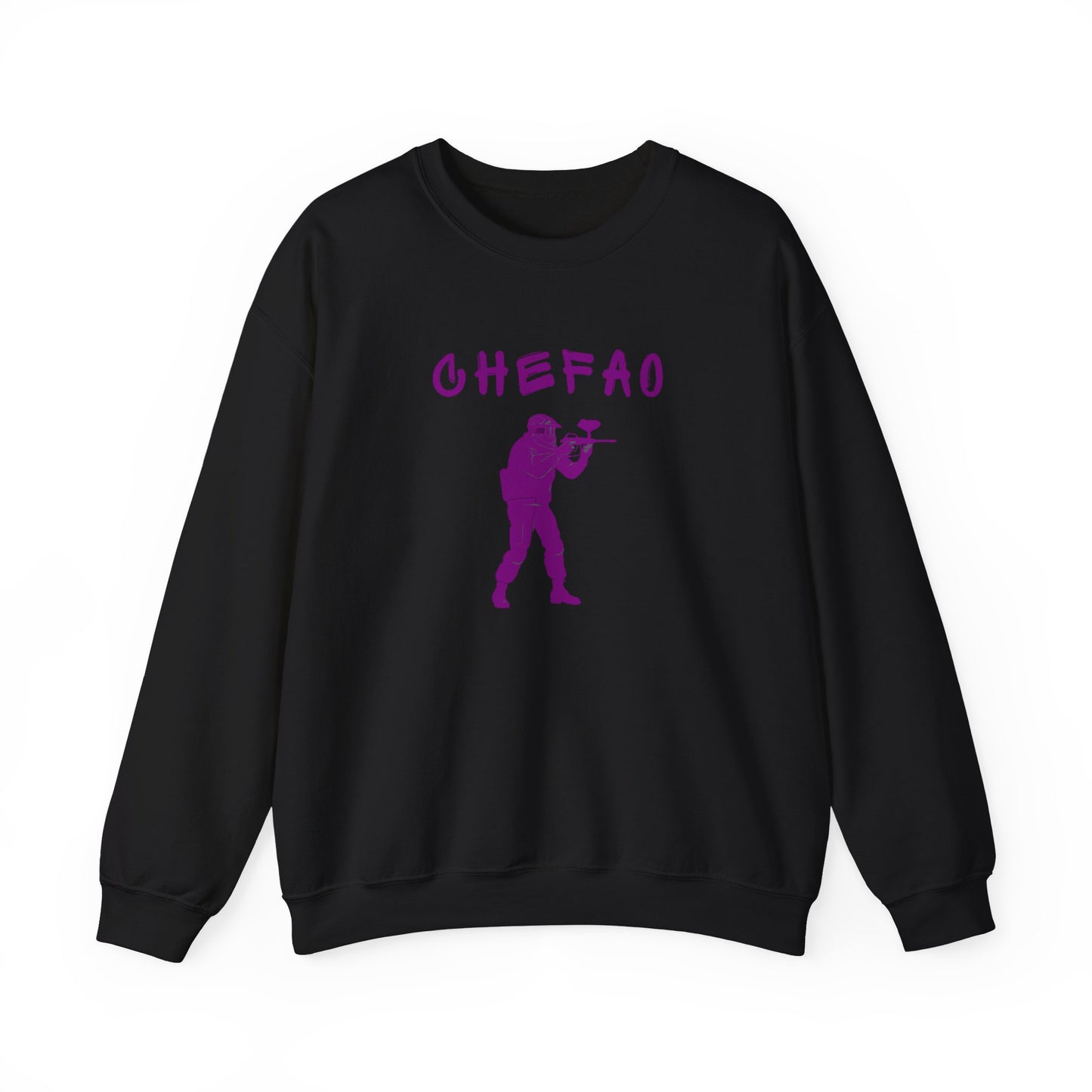 Chefao Paintball I, Unisex Heavy Blend Crewneck Sweatshirt