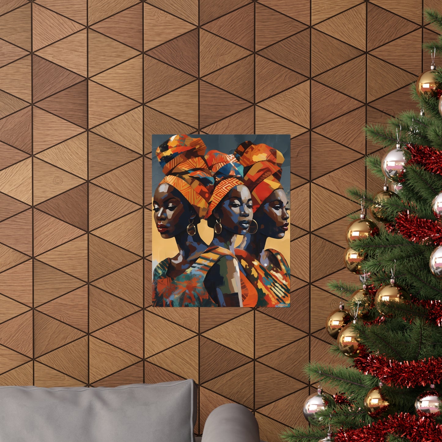 African Women, Premium Matte Vertical Posters