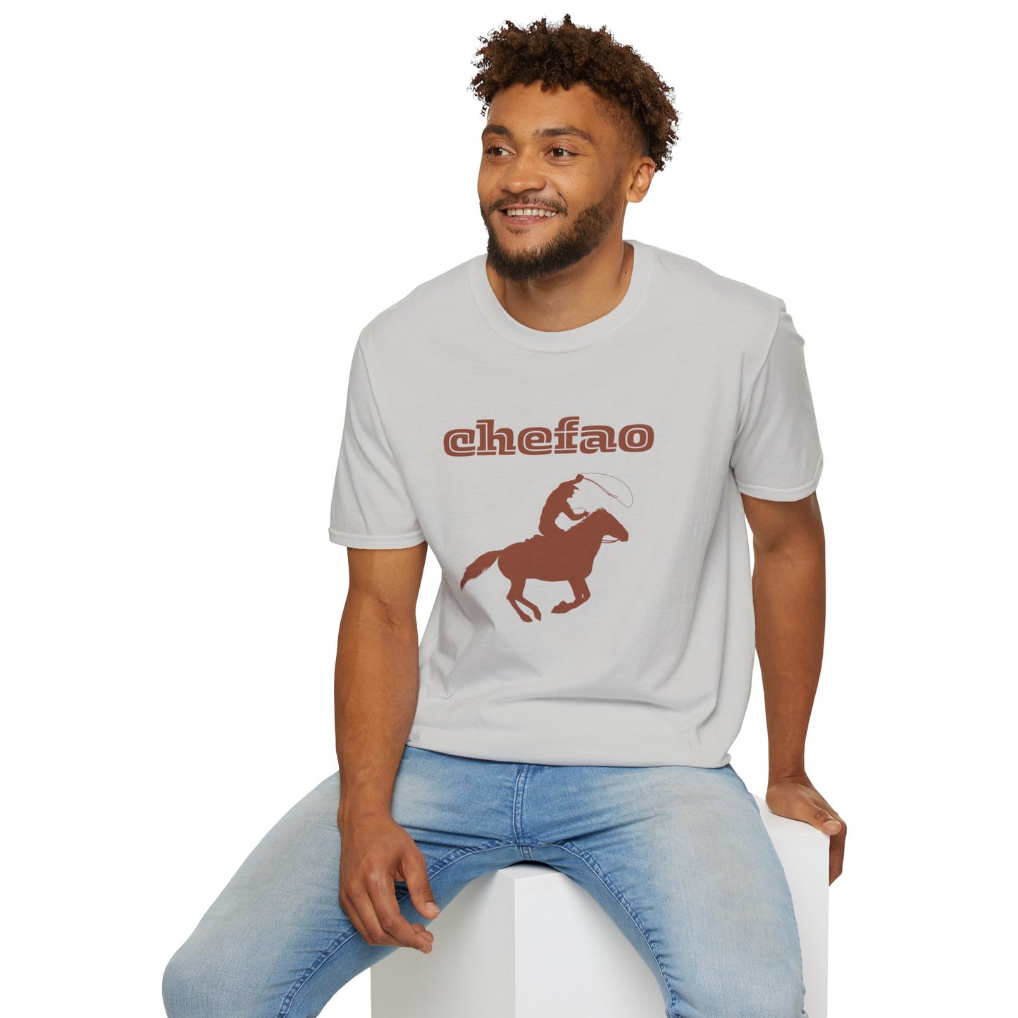 Chefao Cowboy III, Unisex Softstyle T-Shirt
