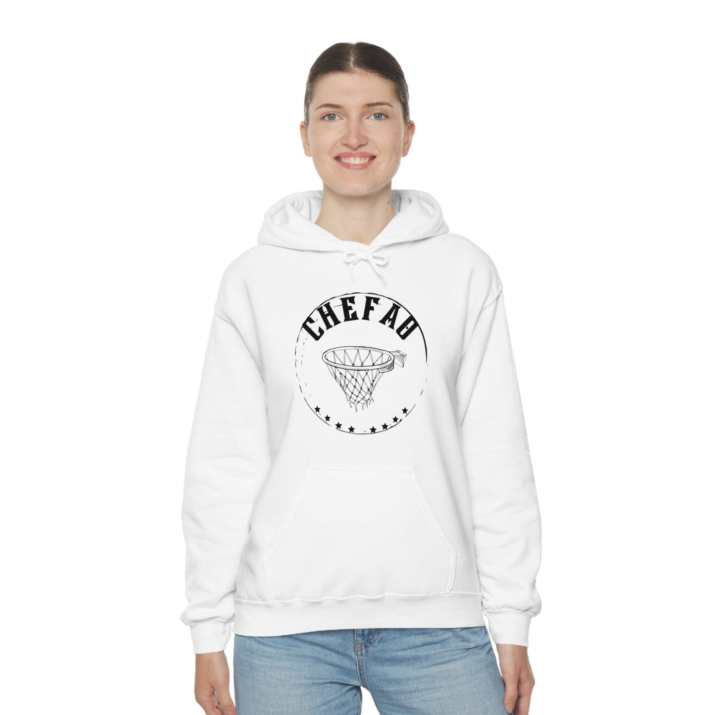 Chefao Basketball II, Unisex Heavy Blend Hooded Sweatshirt