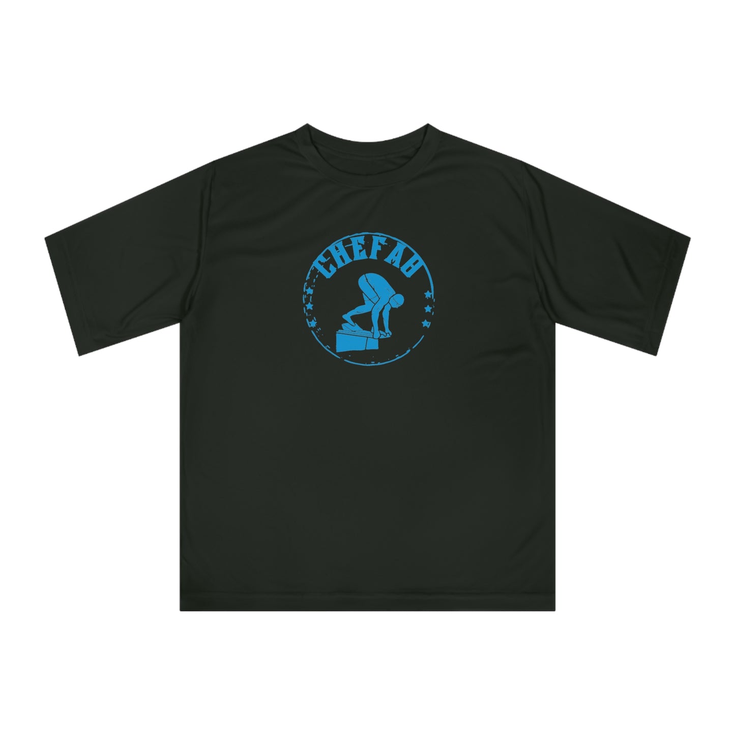 Chefao Swimmer I, Unisex Zone Performance T-shirt