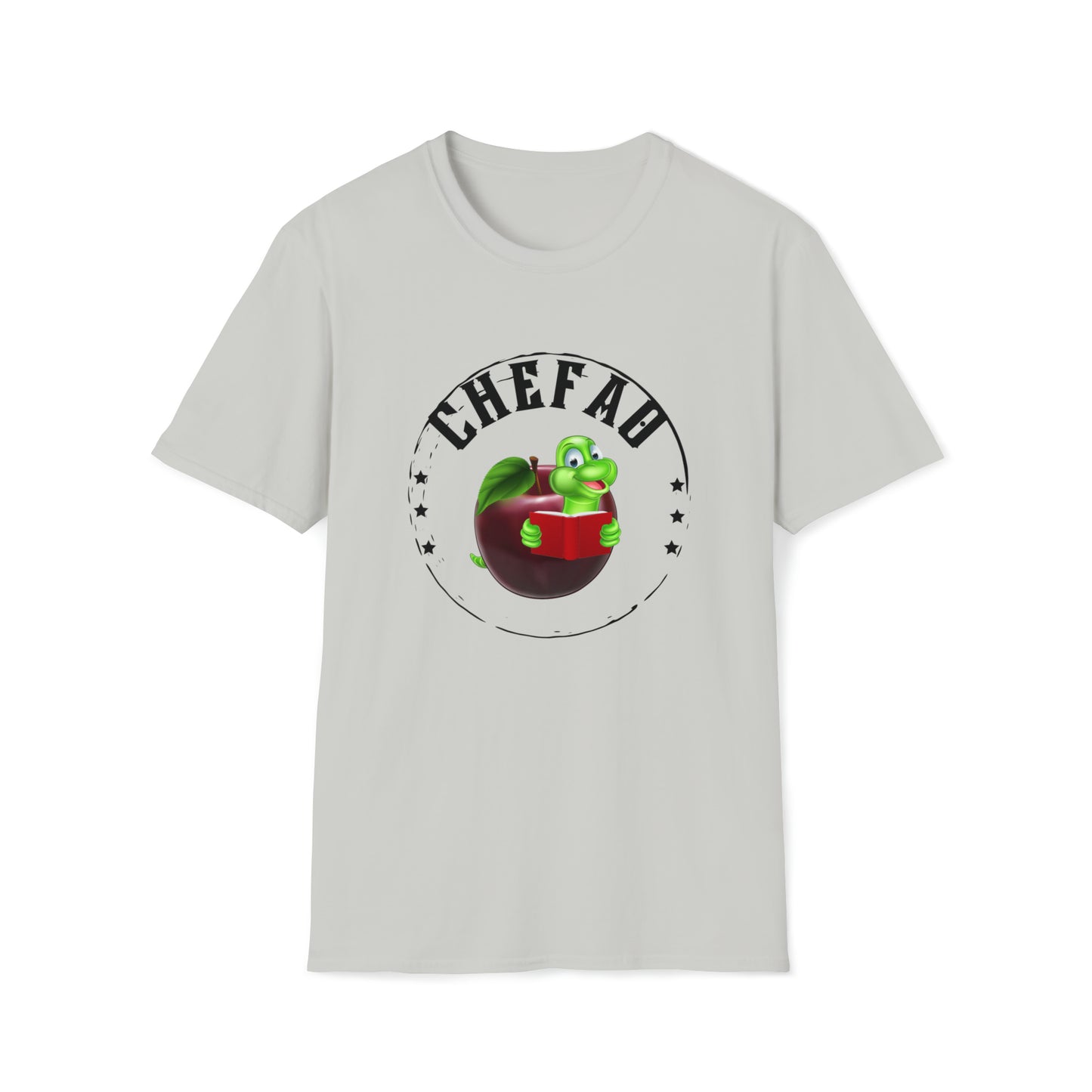 Chefao Bookworm II, Unisex Softstyle T-Shirt